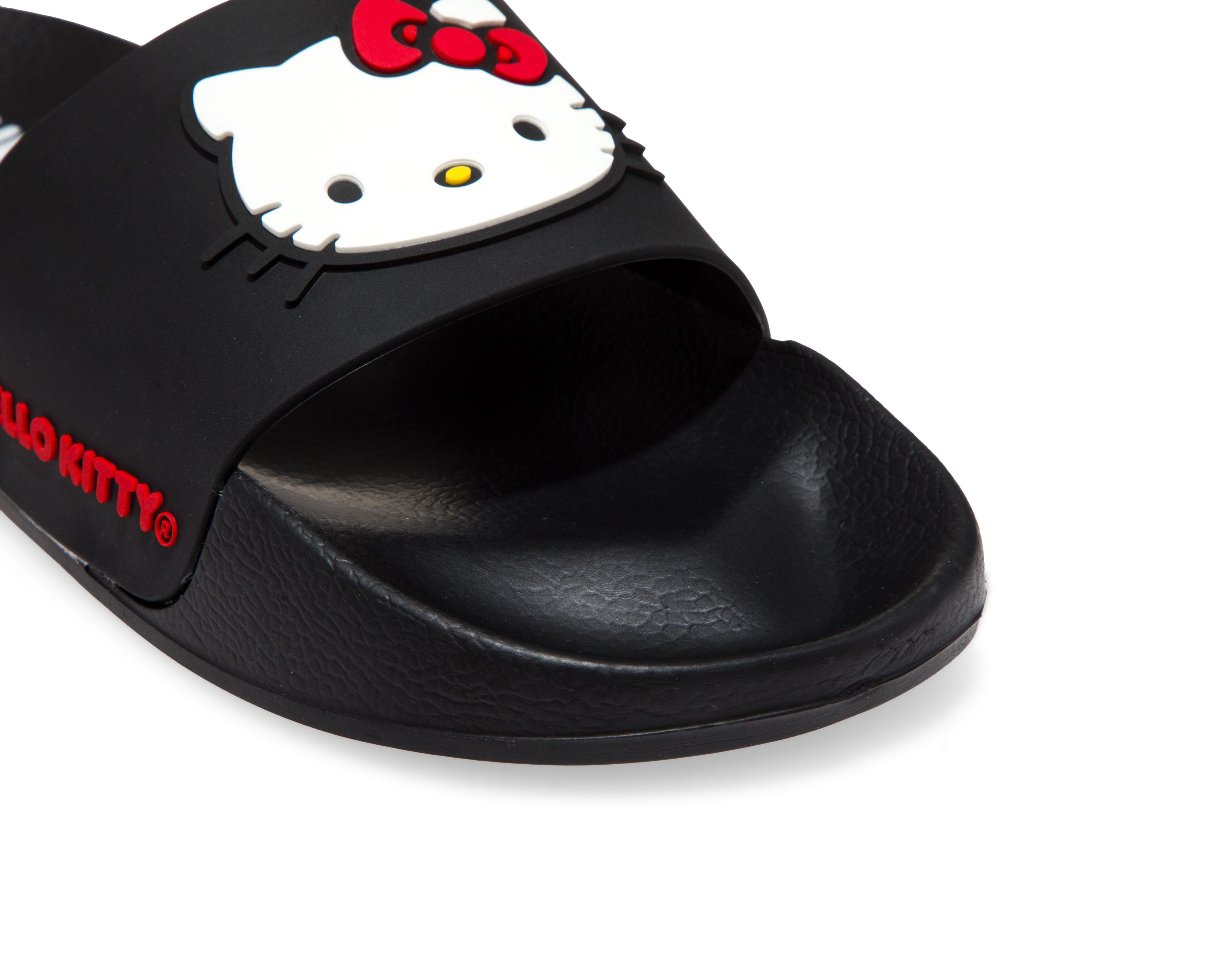 Foto 7 pulgar | Sandalias de Playa Hello Kitty para Mujer