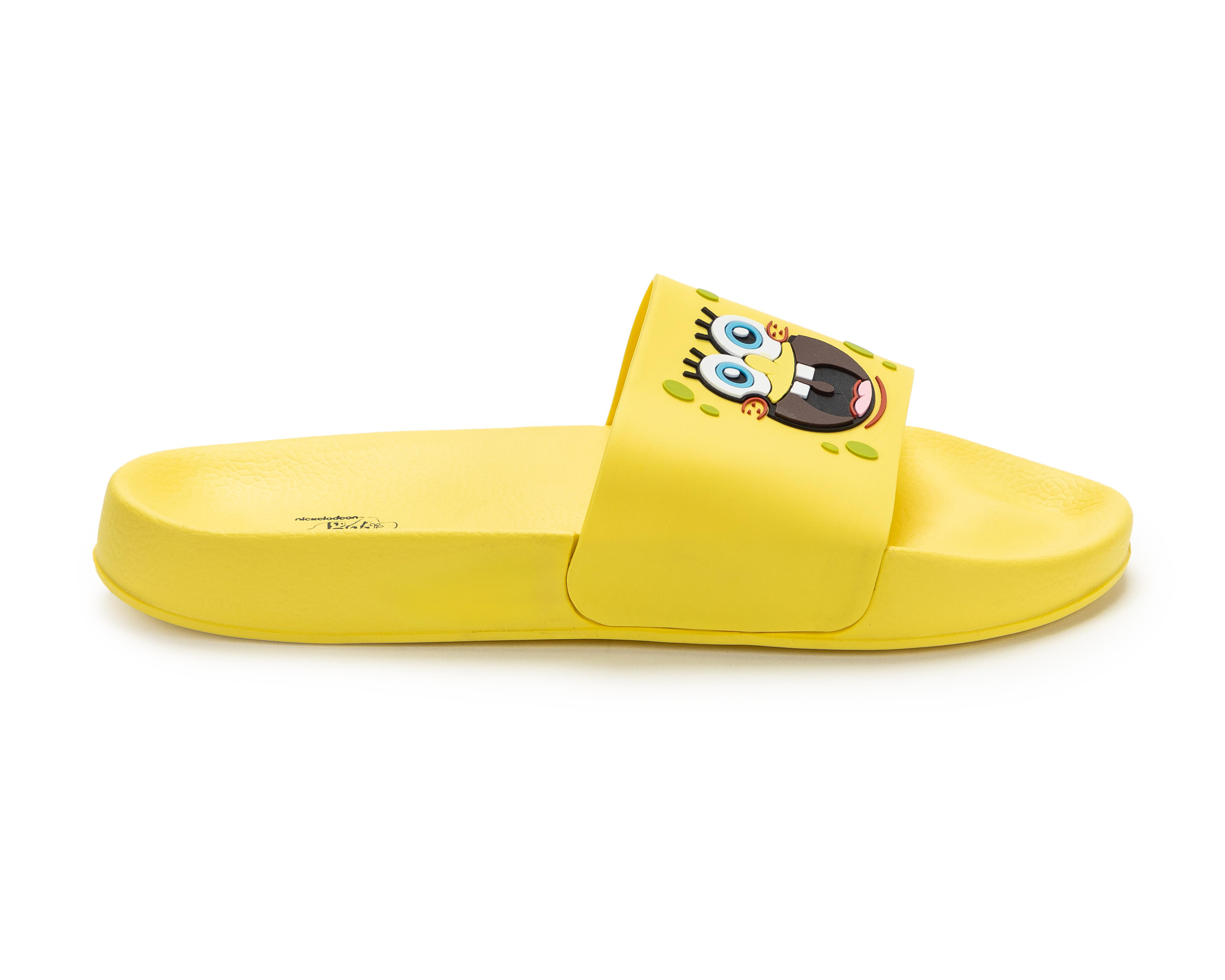 Foto 3 pulgar | Sandalias de Playa Bob Esponja para Mujer