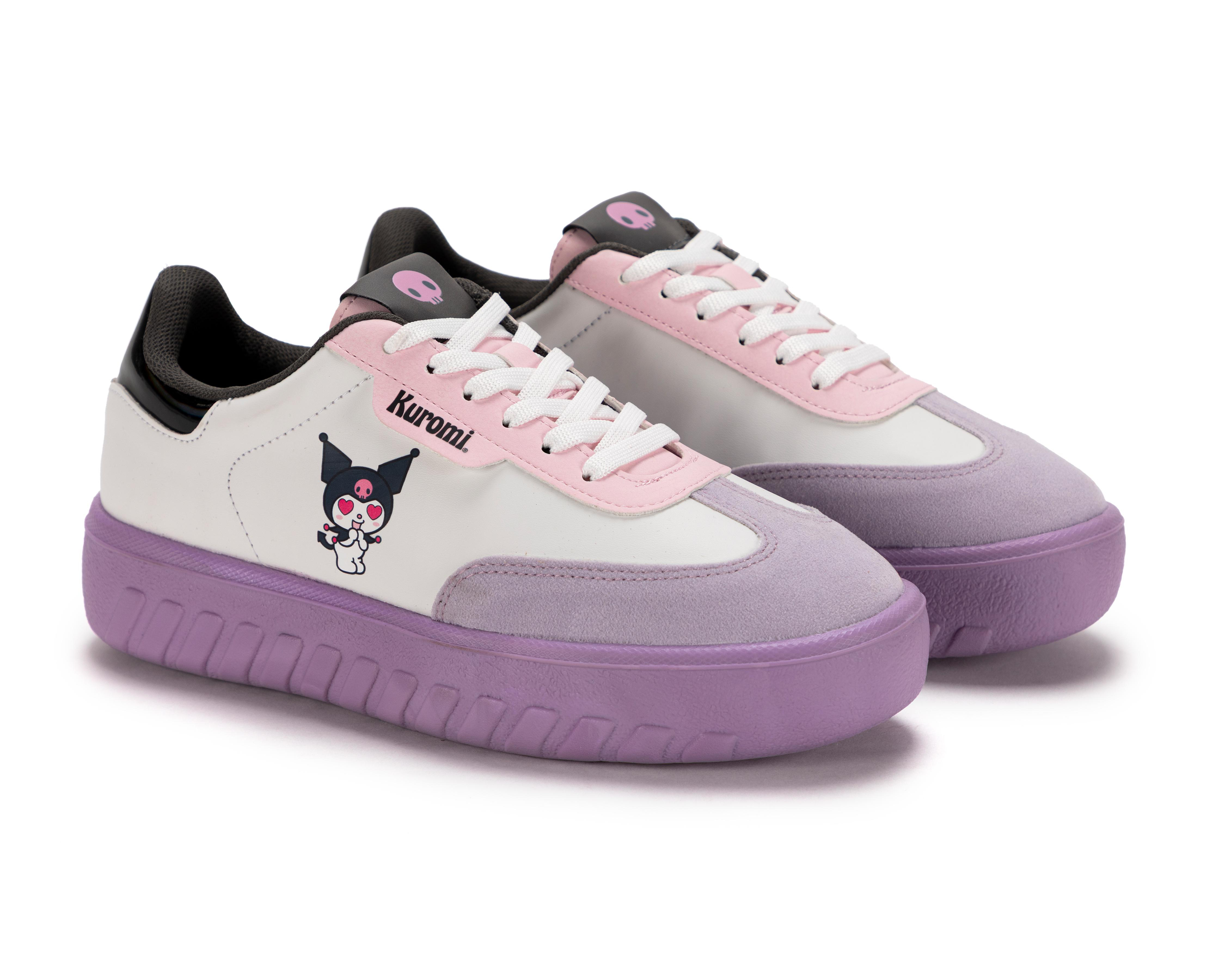 Foto 2 pulgar | Tenis Casuales Kuromi para Mujer