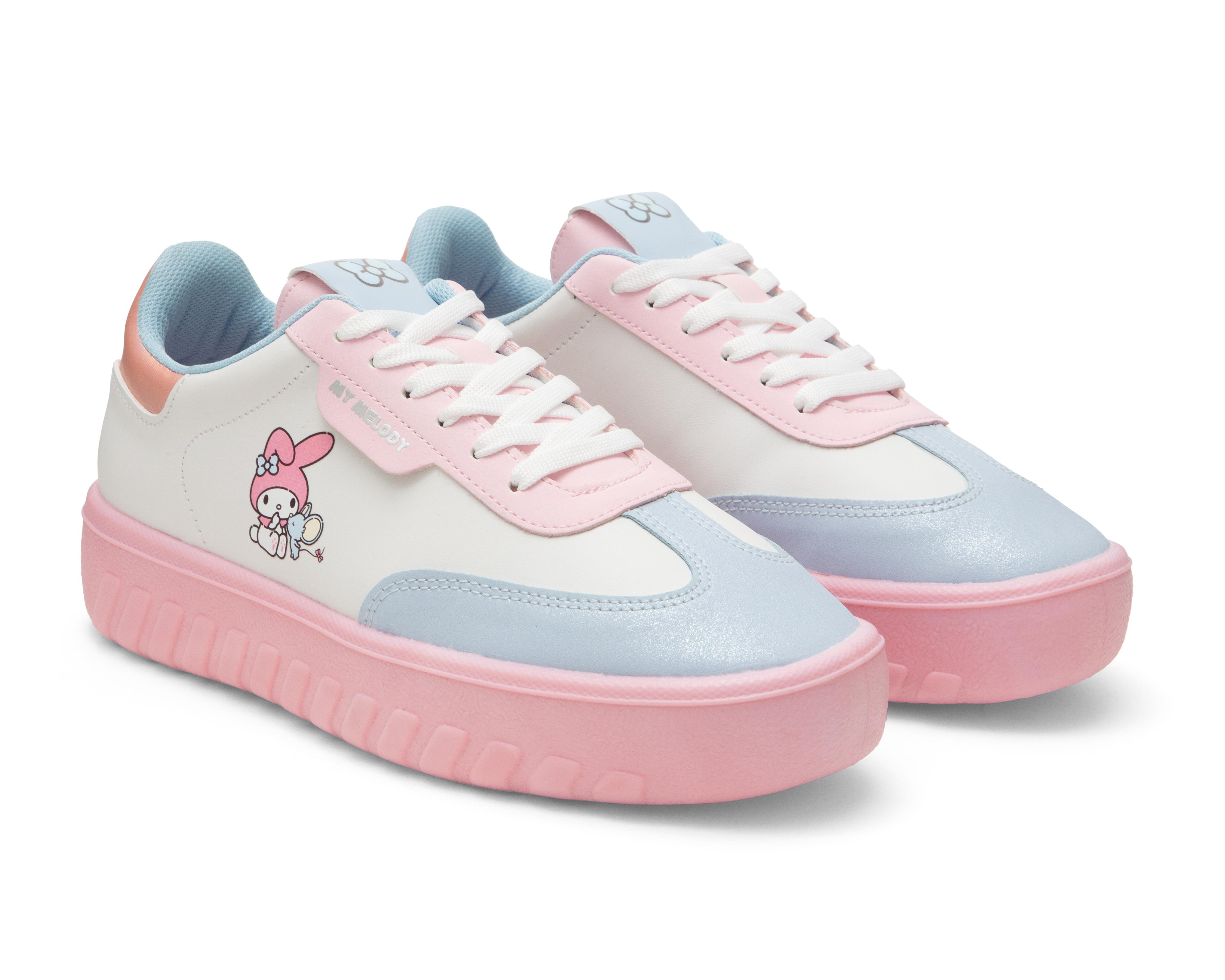 Foto 2 pulgar | Tenis Casuales My Melody para Mujer