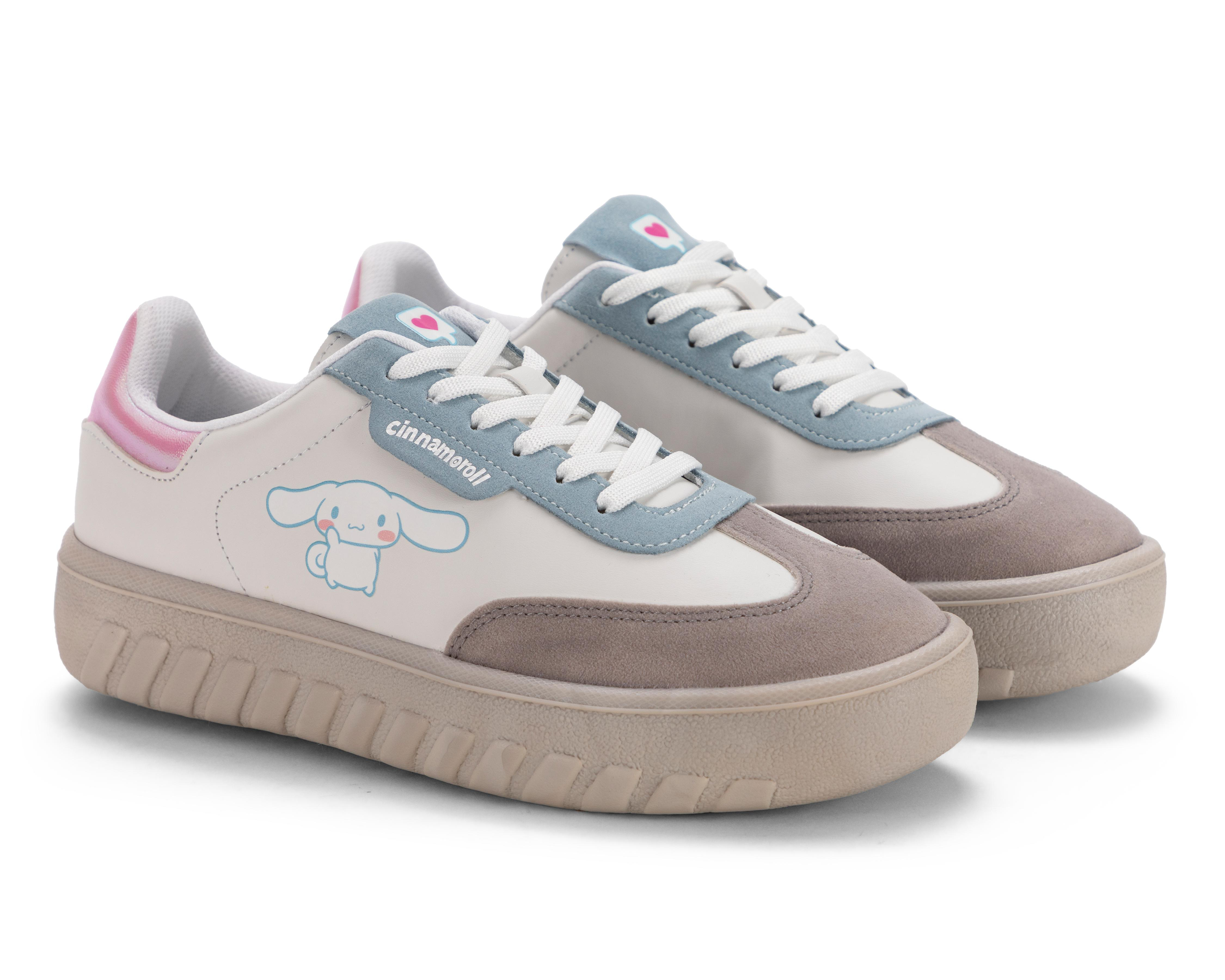 Foto 2 pulgar | Tenis Casuales Hello Kitty Cinnamoroll para Mujer