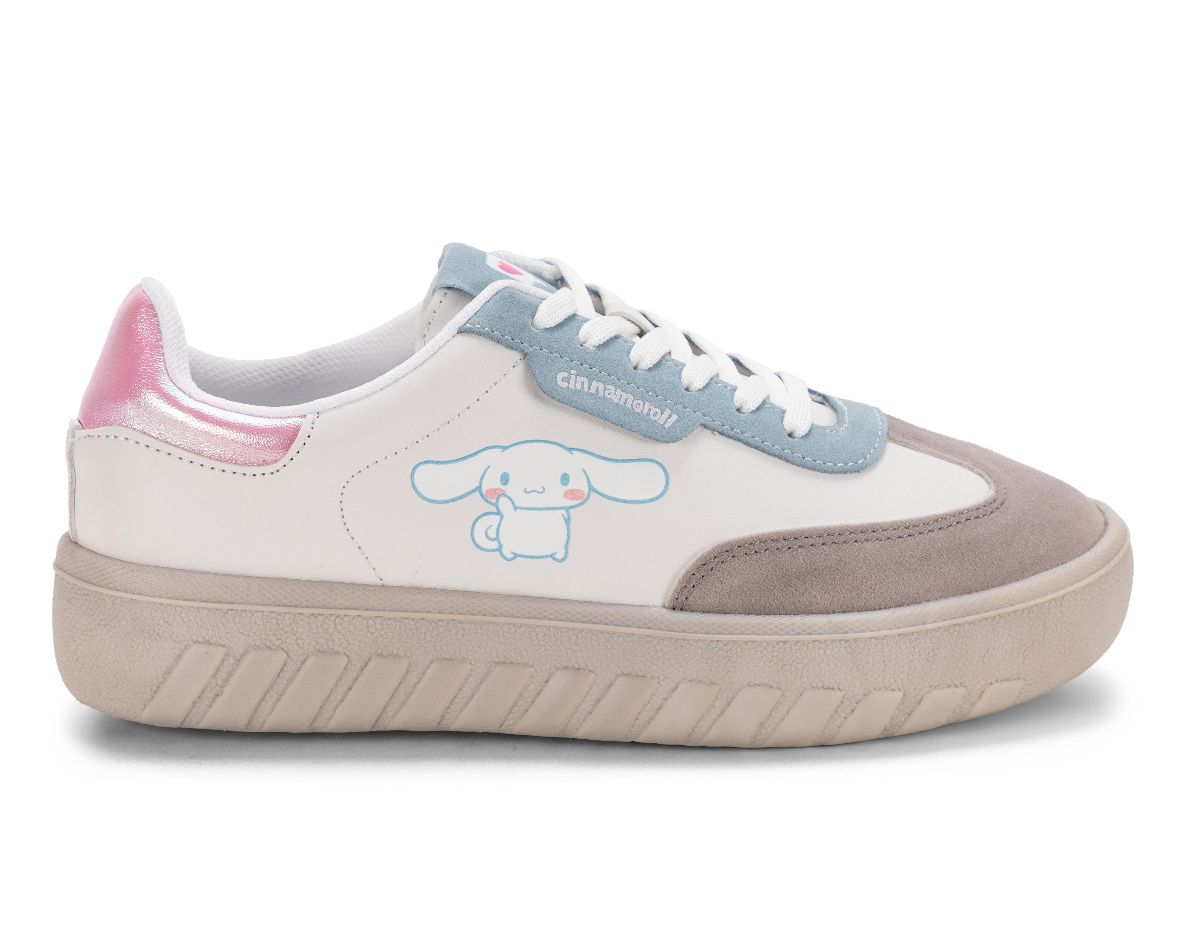 Foto 3 pulgar | Tenis Casuales Hello Kitty Cinnamoroll para Mujer