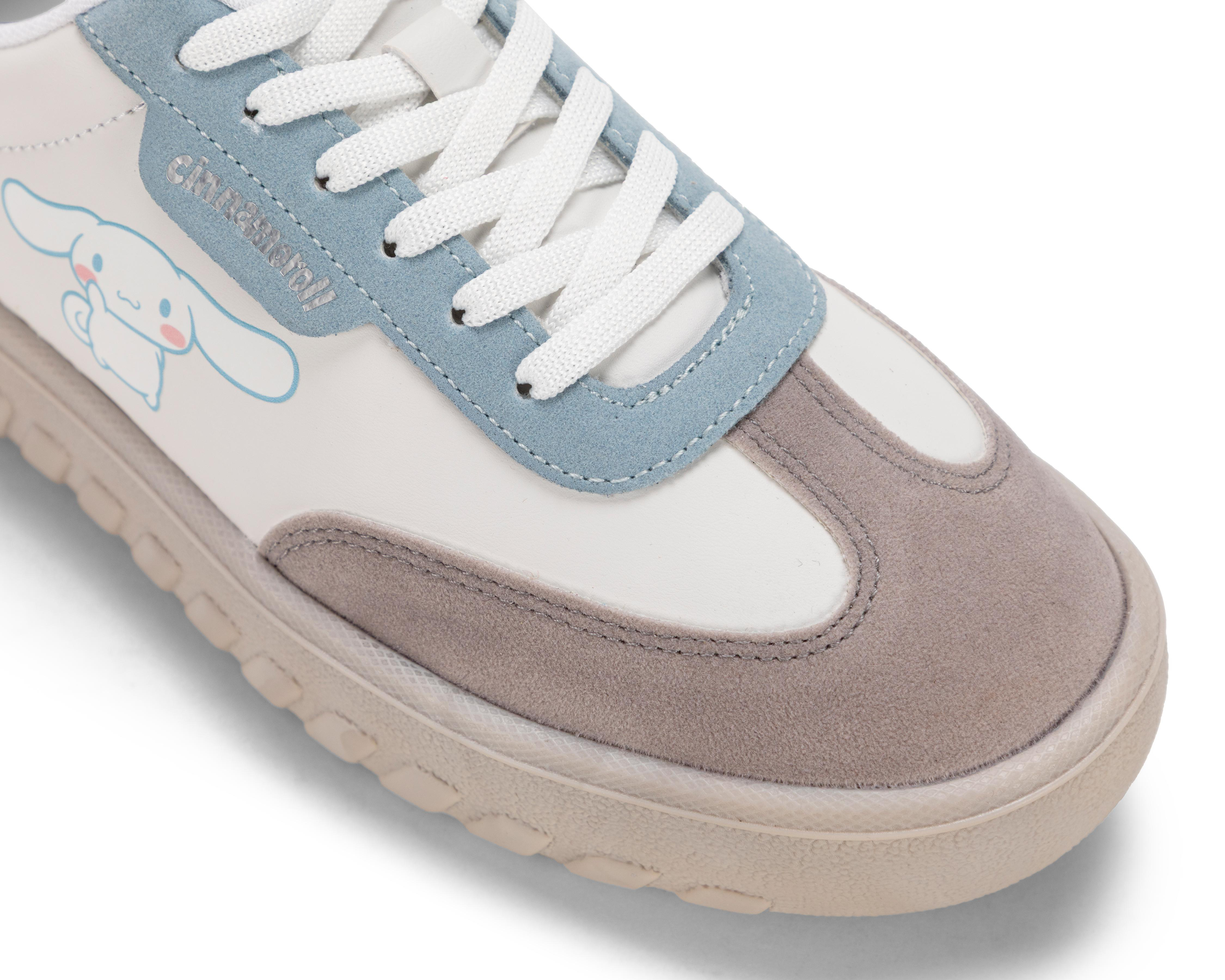 Foto 7 pulgar | Tenis Casuales Hello Kitty Cinnamoroll para Mujer