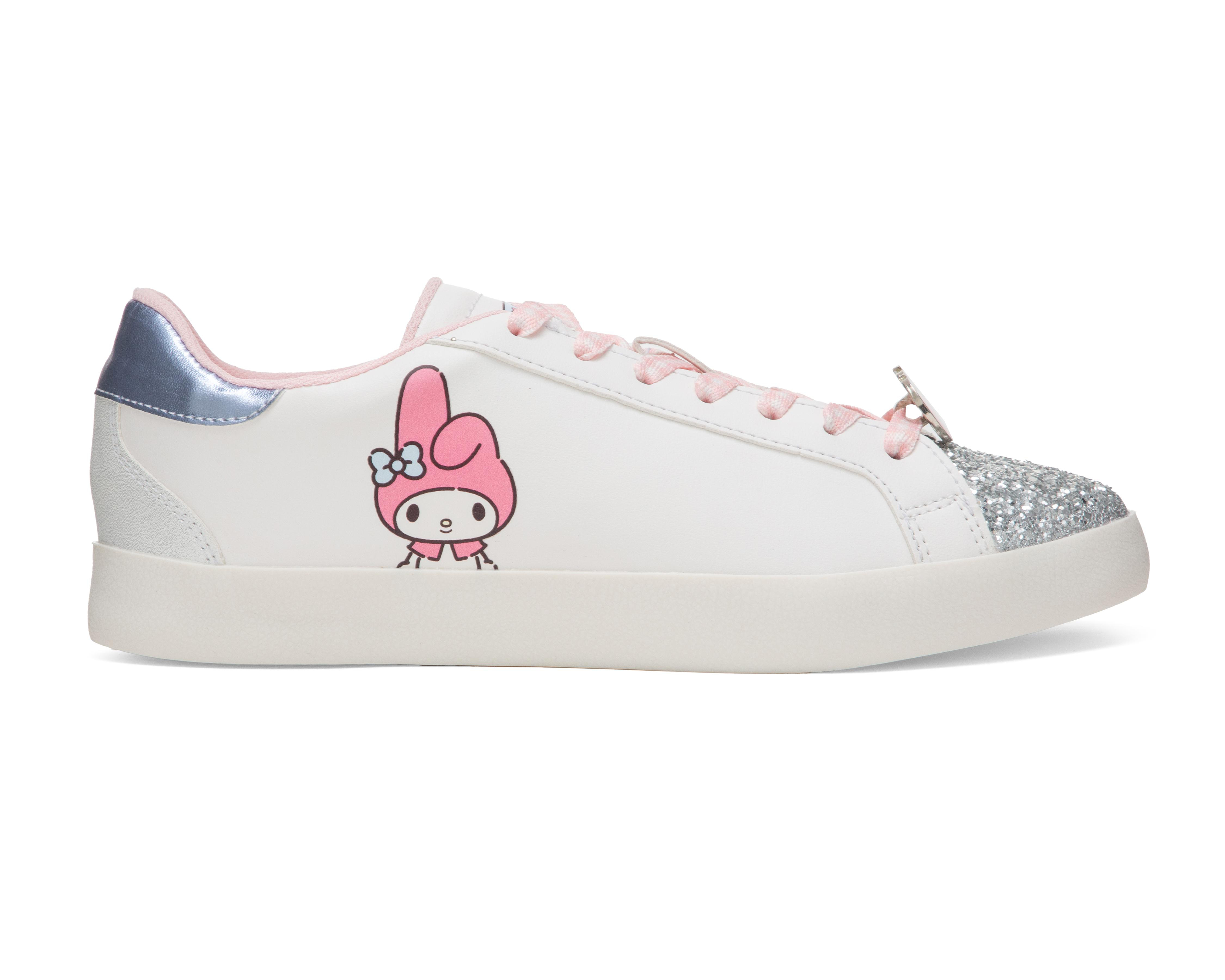 Foto 3 pulgar | Tenis Casuales My Melody para Mujer