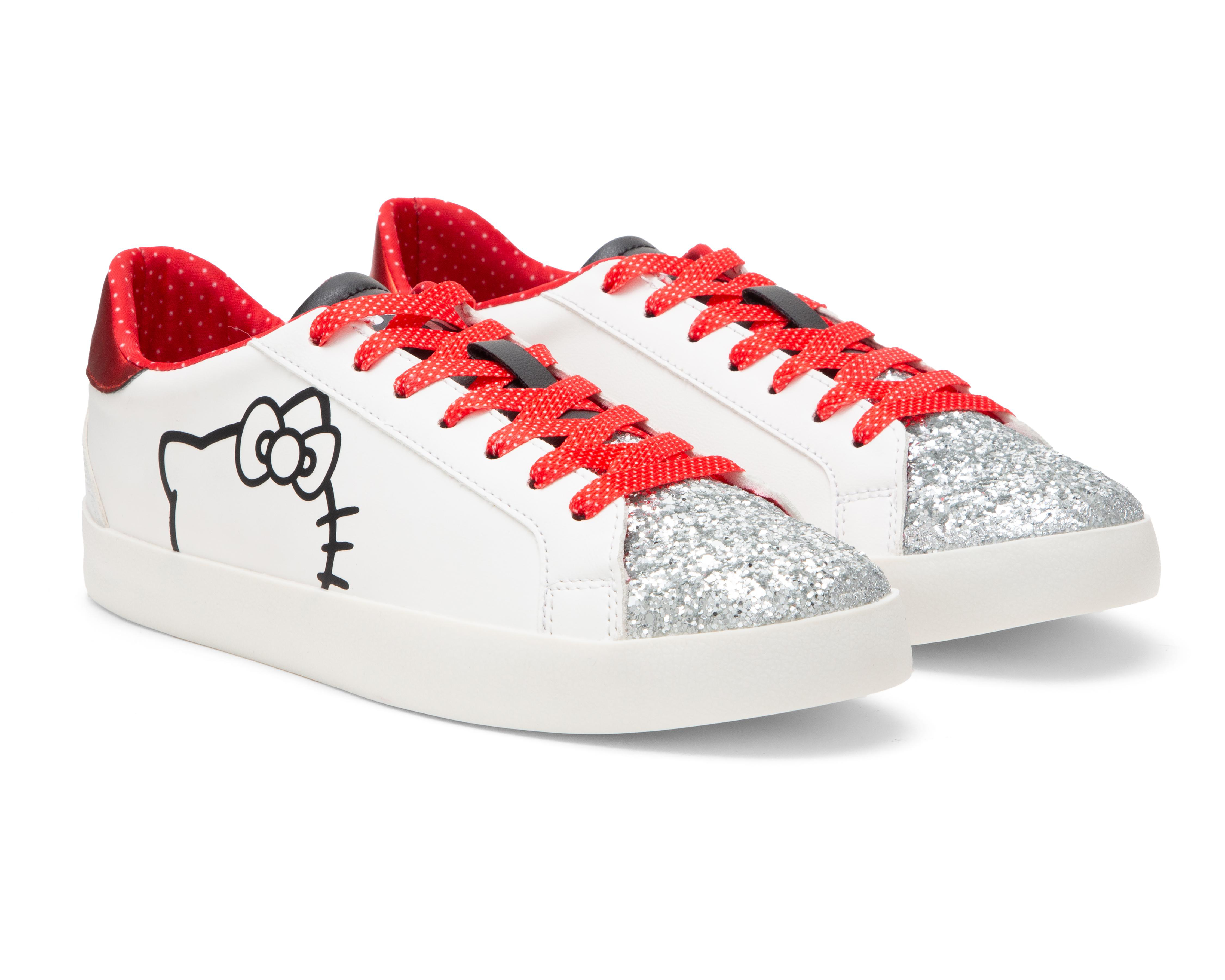 Foto 2 pulgar | Tenis Casuales Hello Kitty para Mujer