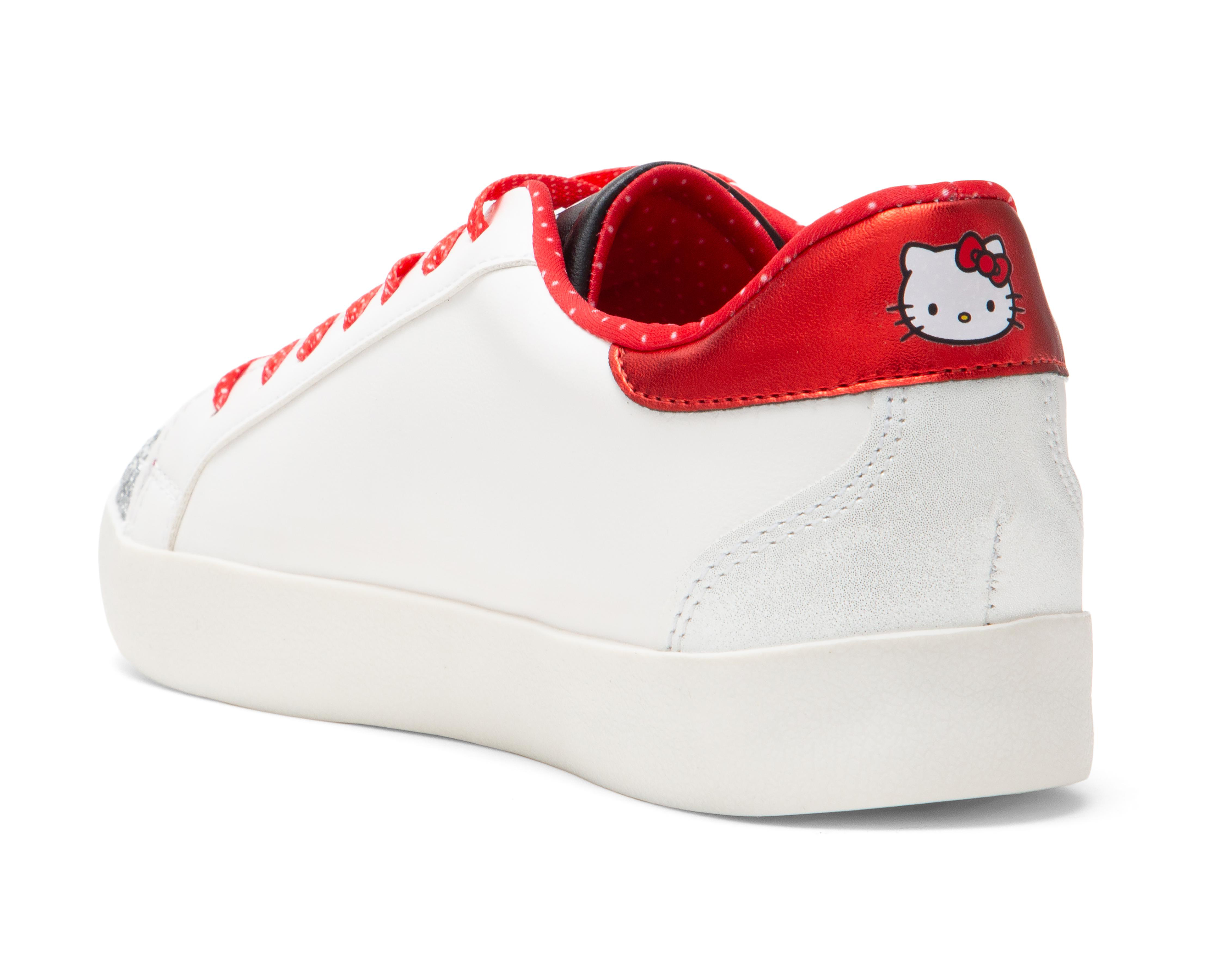 Foto 4 pulgar | Tenis Casuales Hello Kitty para Mujer