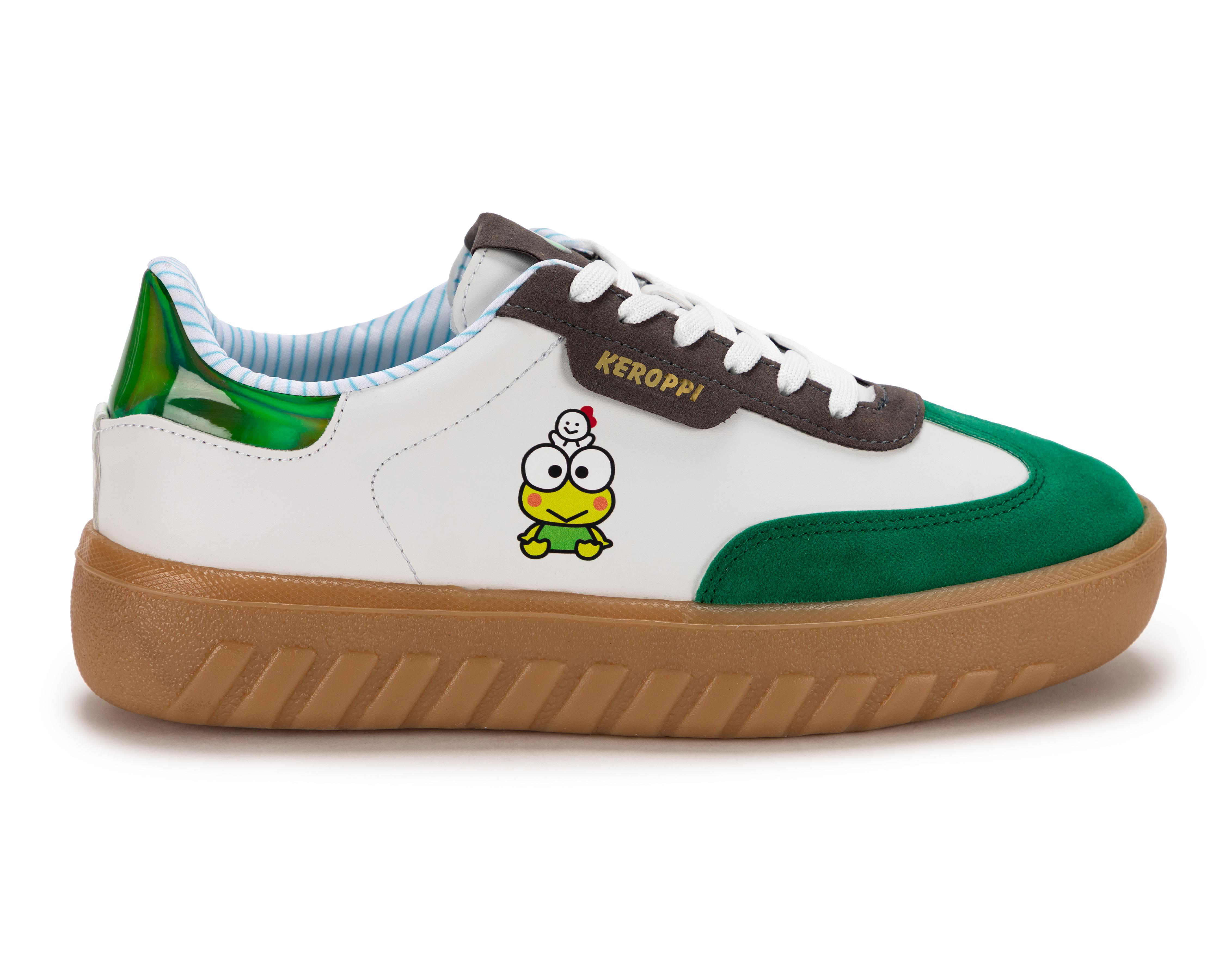 Foto 3 pulgar | Tenis Casuales Hello Kitty Keroppi para Mujer