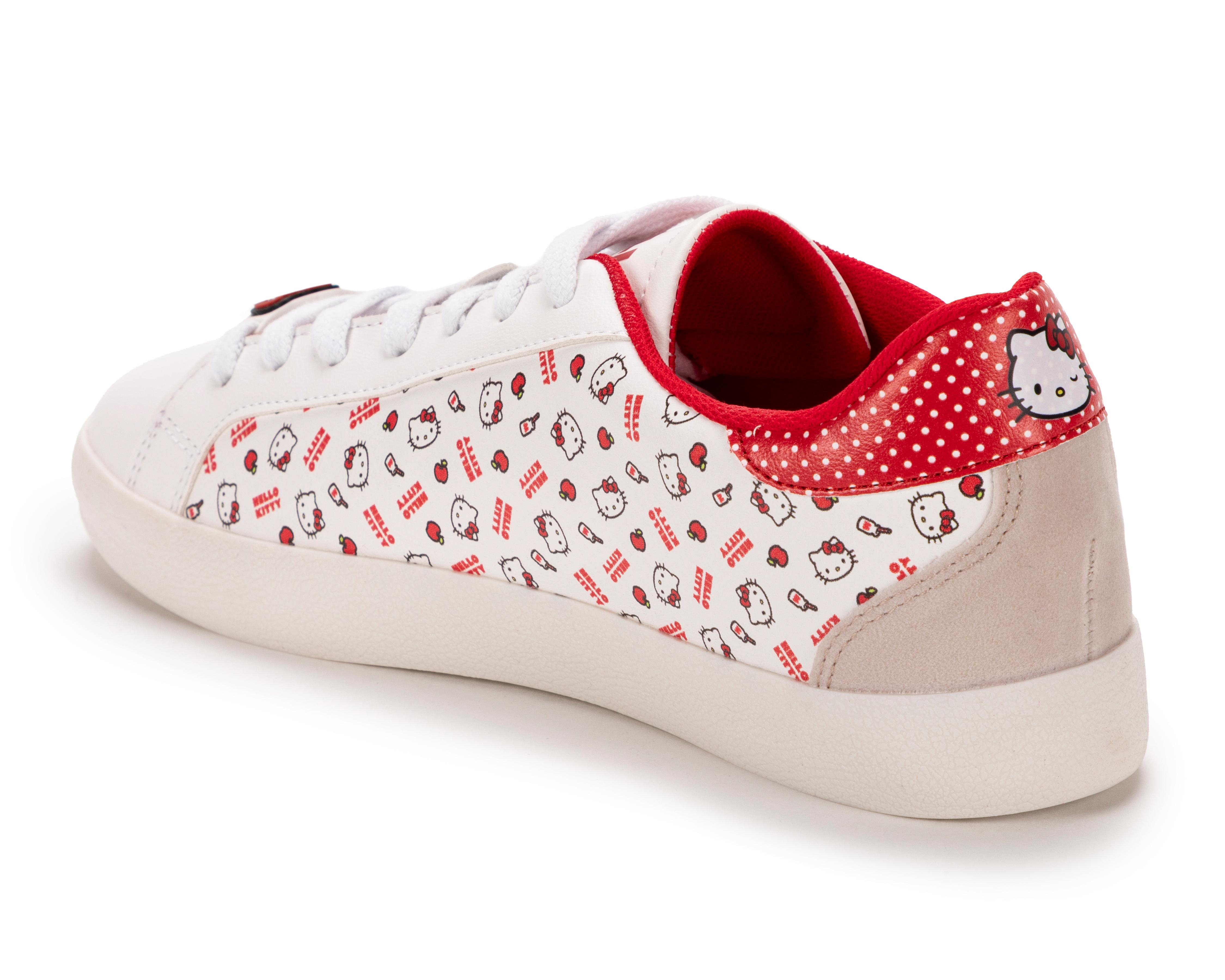Foto 4 pulgar | Tenis Casuales Hello Kitty para Mujer