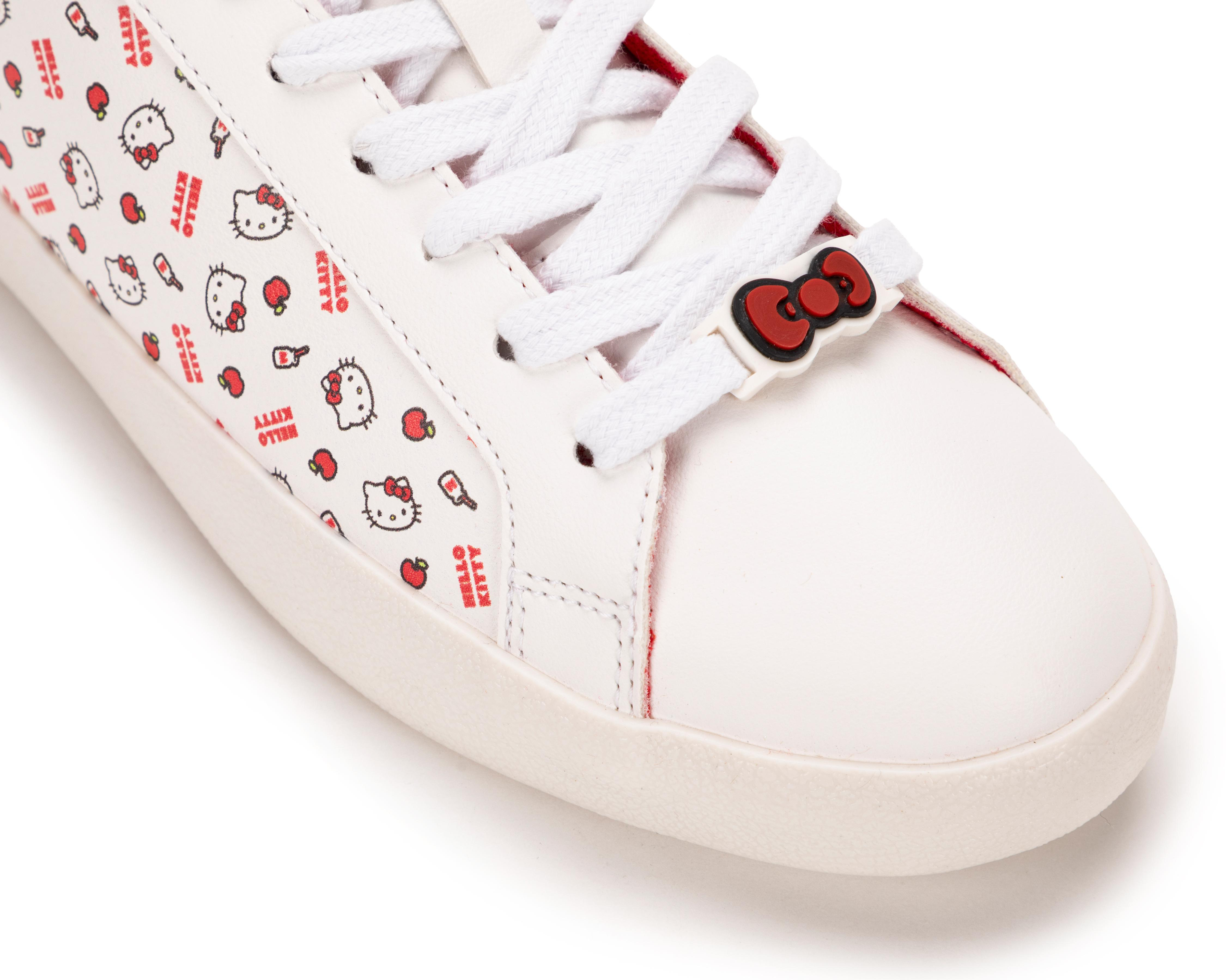 Foto 7 pulgar | Tenis Casuales Hello Kitty para Mujer