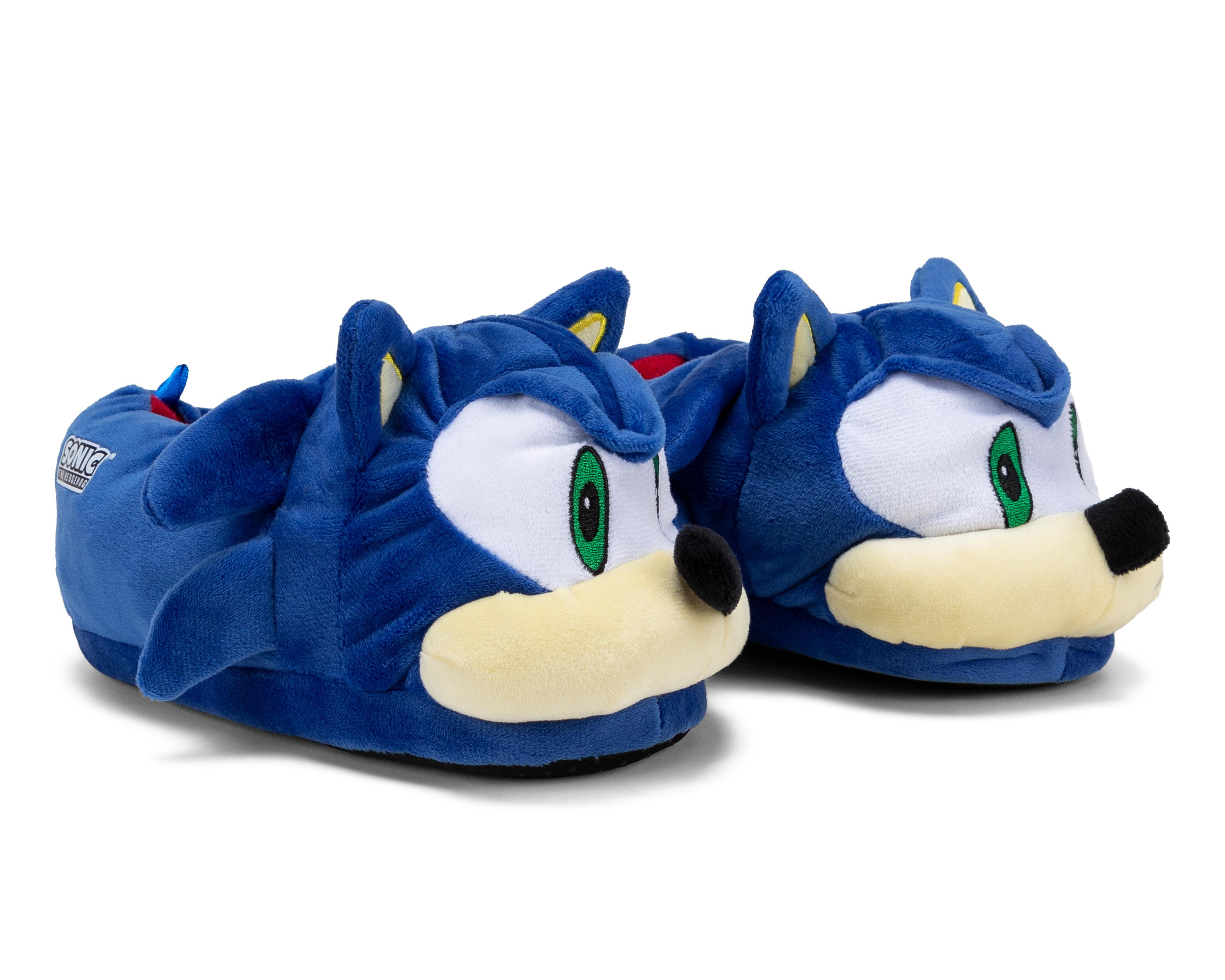 Foto 2 pulgar | Pantuflas para Niño Sonic