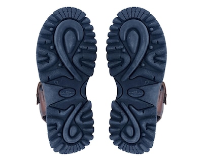 Foto 2 | Sandalias Confort Lobo Solo de Piel para Hombre