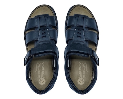 Foto 3 | Sandalias Confort Lobo Solo de Piel para Hombre