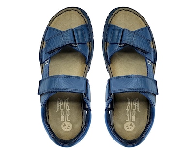 Foto 3 | Sandalias Confort Lobo Solo de Piel para Hombre