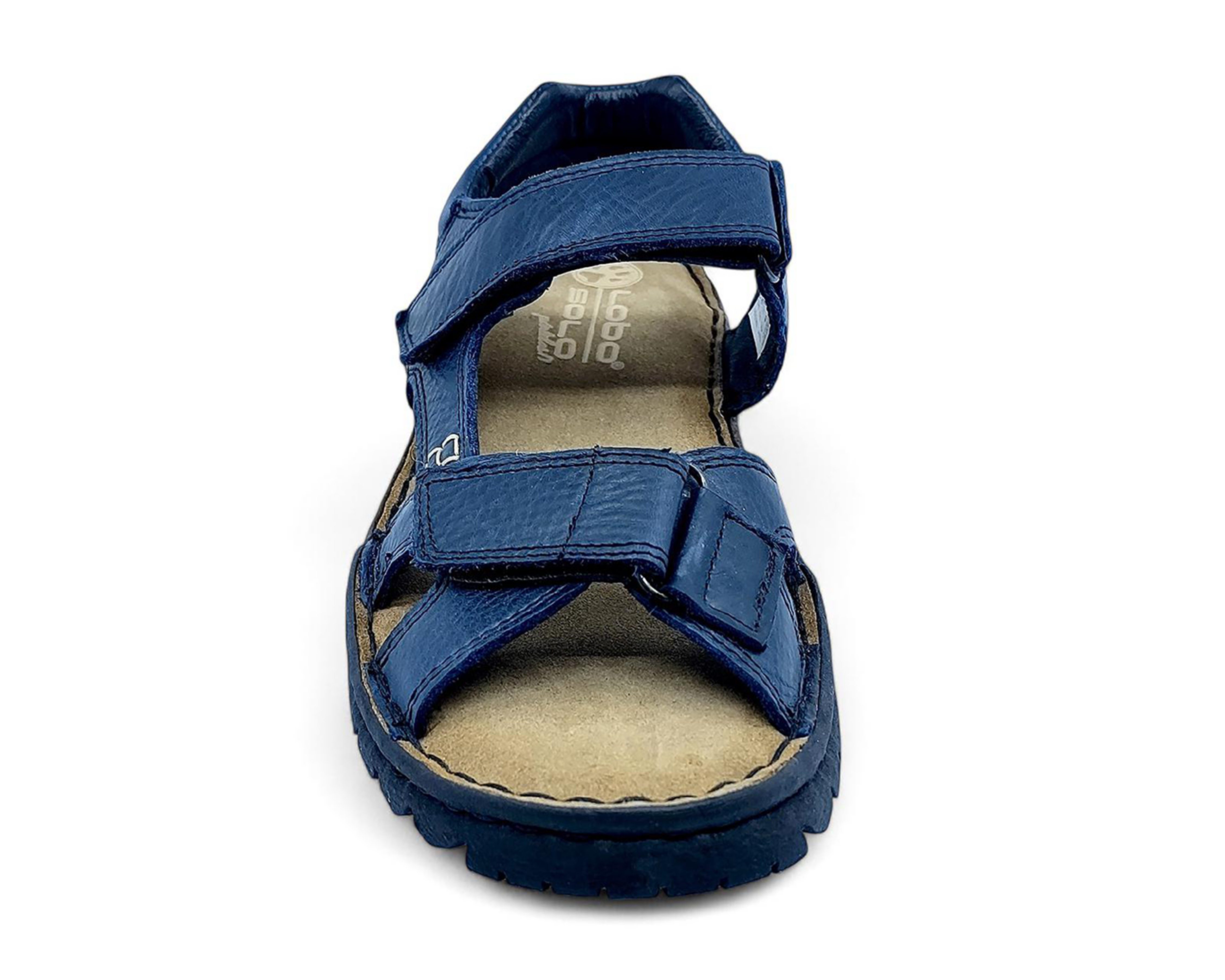 Foto 6 pulgar | Sandalias Confort Lobo Solo de Piel para Hombre