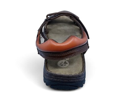 Foto 6 | Sandalias Confort Lobo Solo de Piel para Hombre