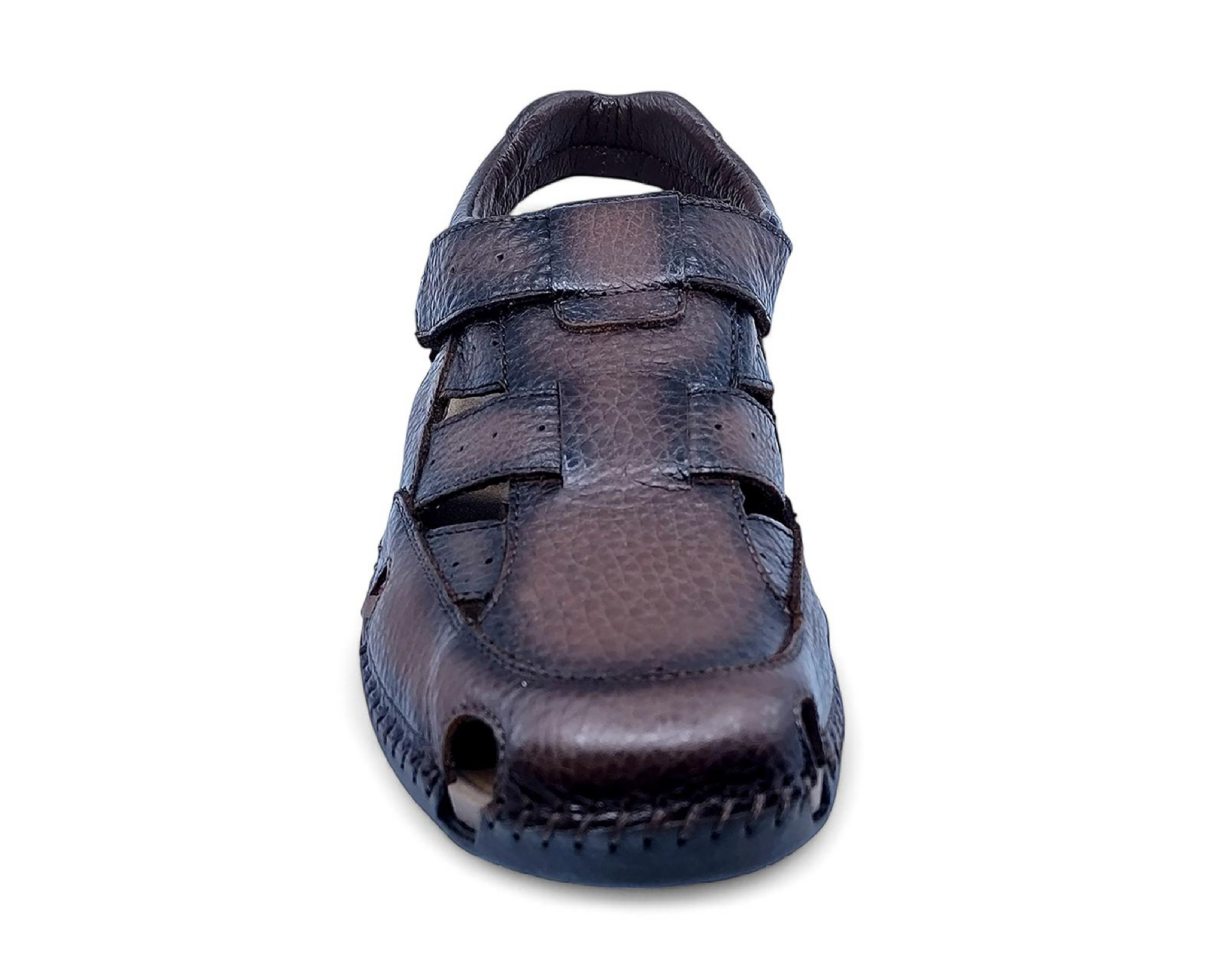 Foto 6 pulgar | Sandalias de Playa Lobo Solo de Piel para Hombre