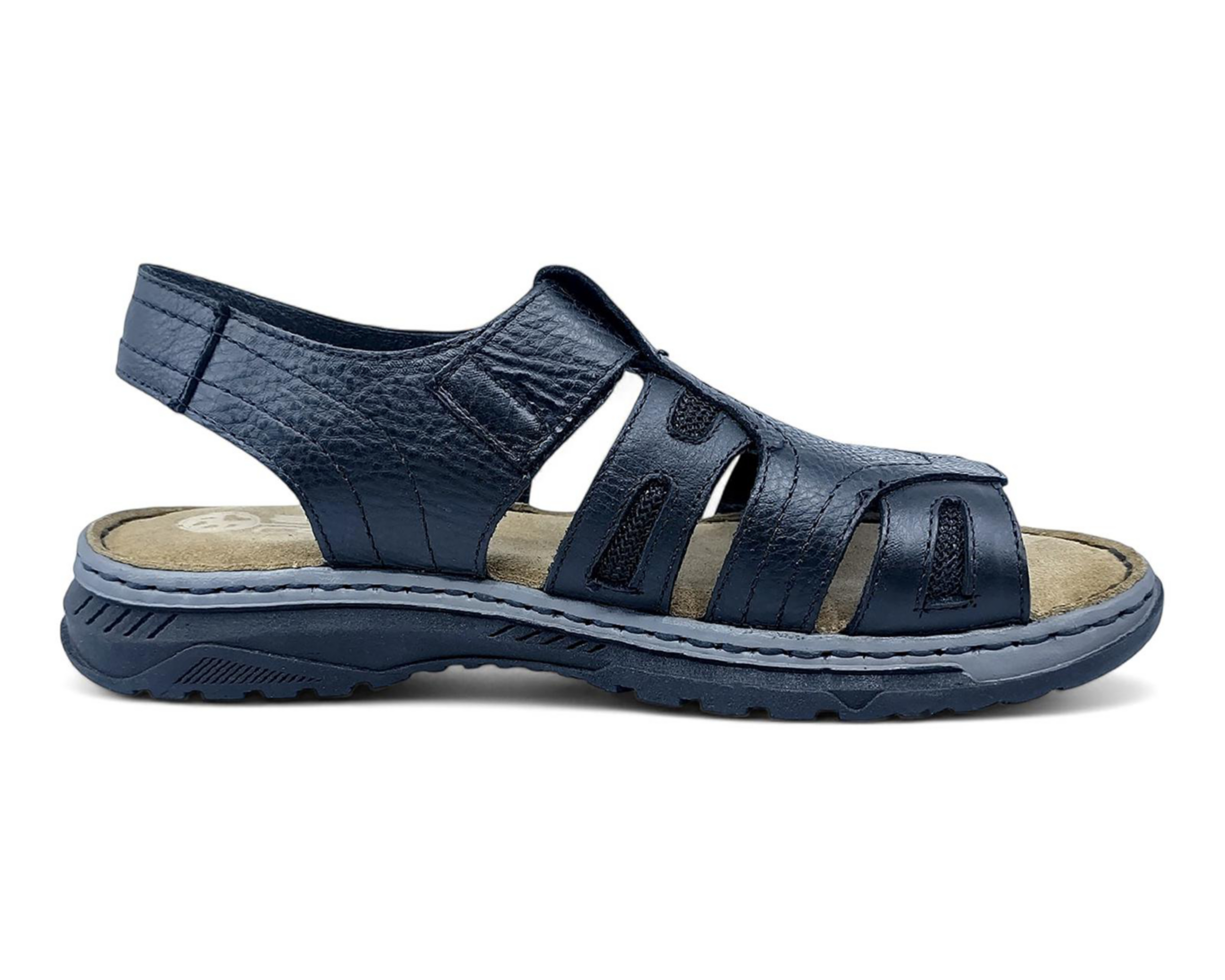 Foto 4 | Sandalias de Playa Lobo Solo de Piel para Hombre