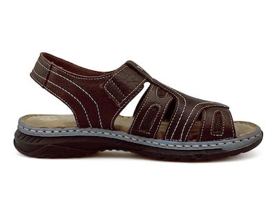 Foto 4 | Sandalias de Playa Lobo Solo de Piel para Hombre