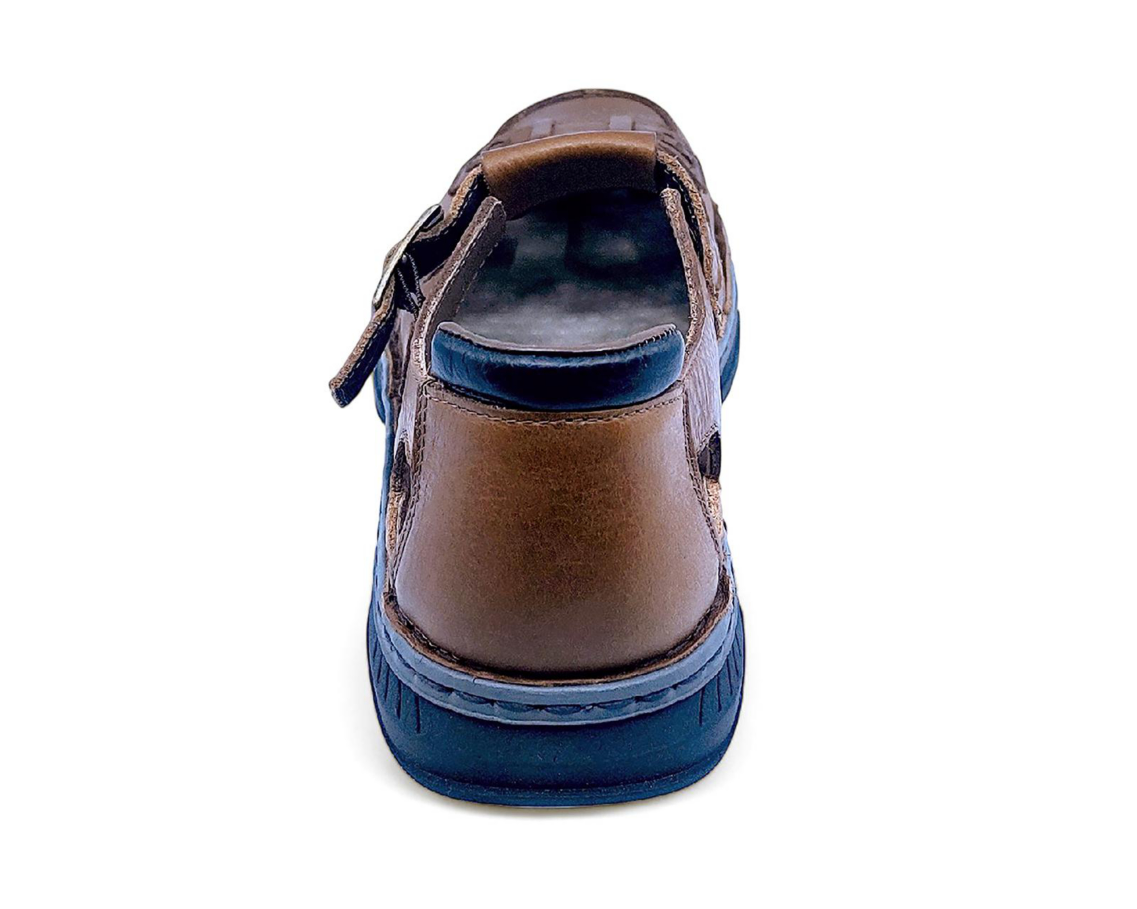 Foto 7 pulgar | Sandalias de Playa Lobo Solo de Piel para Hombre