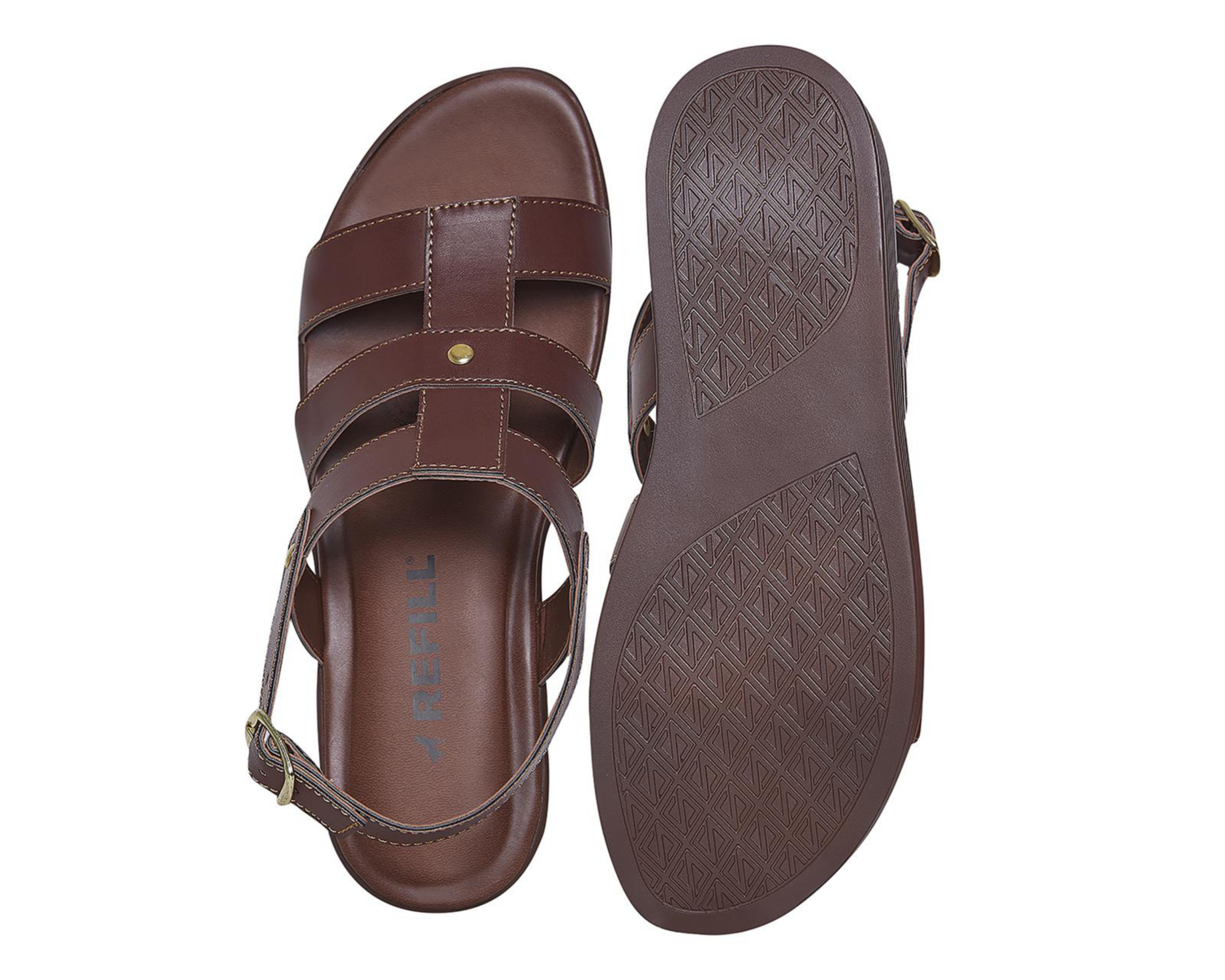 Foto 3 pulgar | Sandalias Casuales Refill para Mujer
