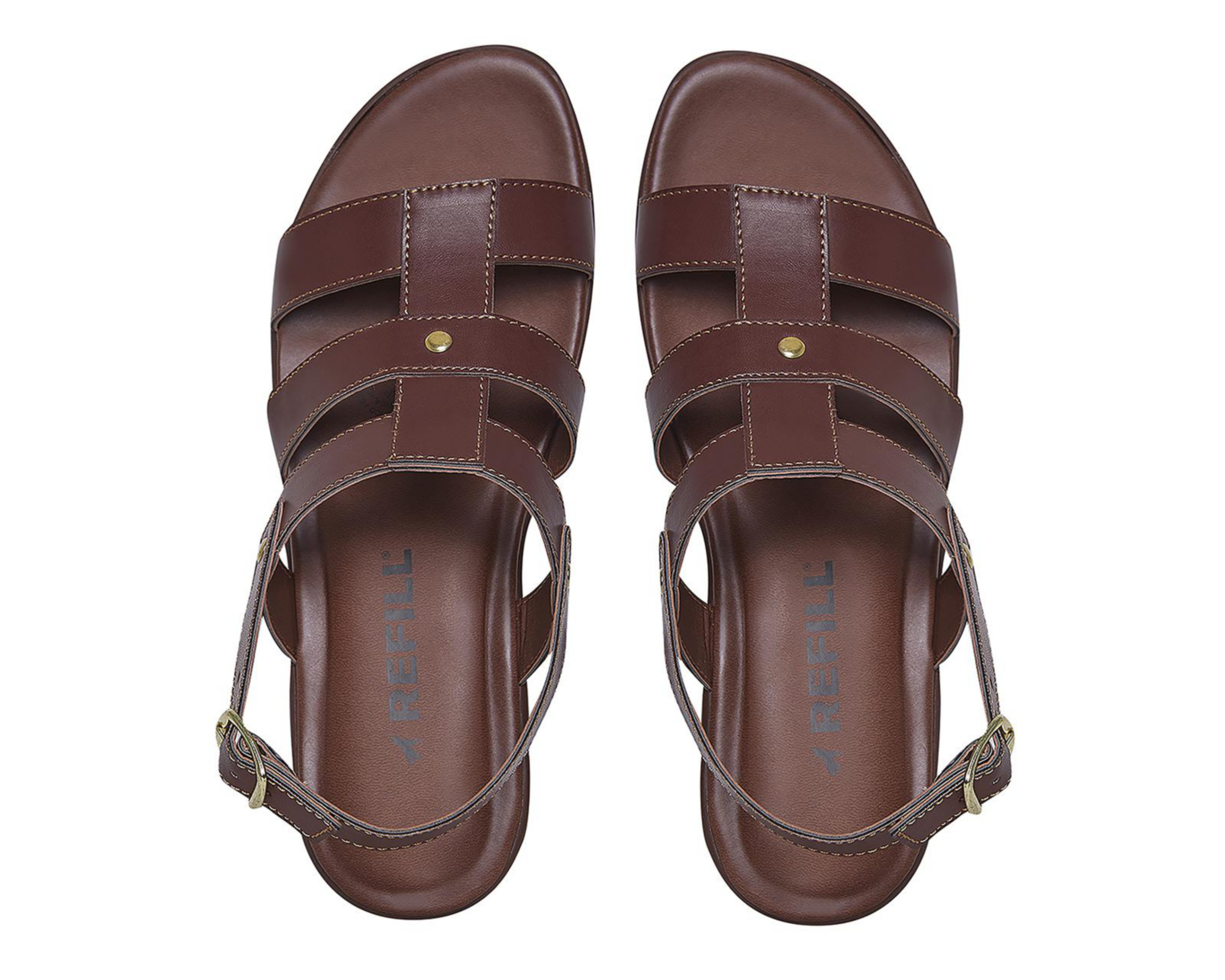Foto 4 pulgar | Sandalias Casuales Refill para Mujer
