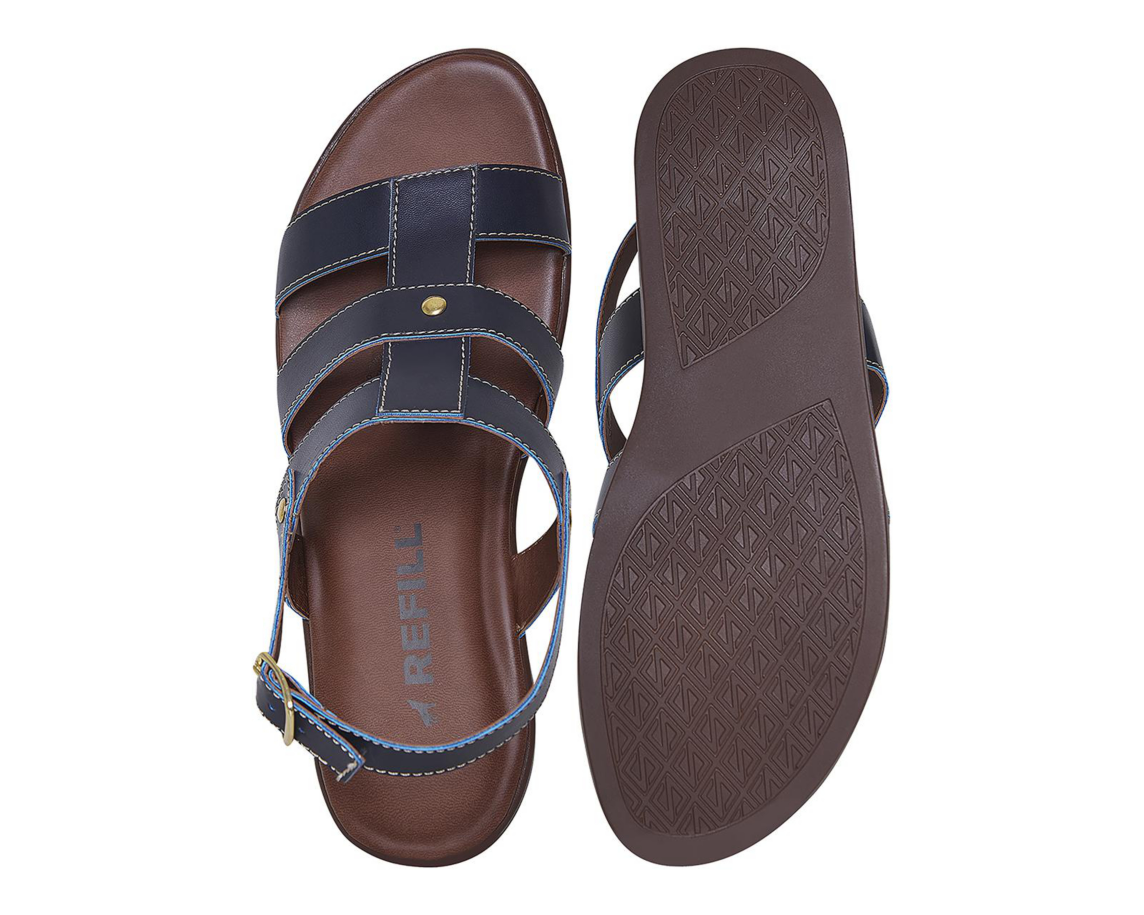 Foto 2 | Sandalias Casuales Refill para Mujer