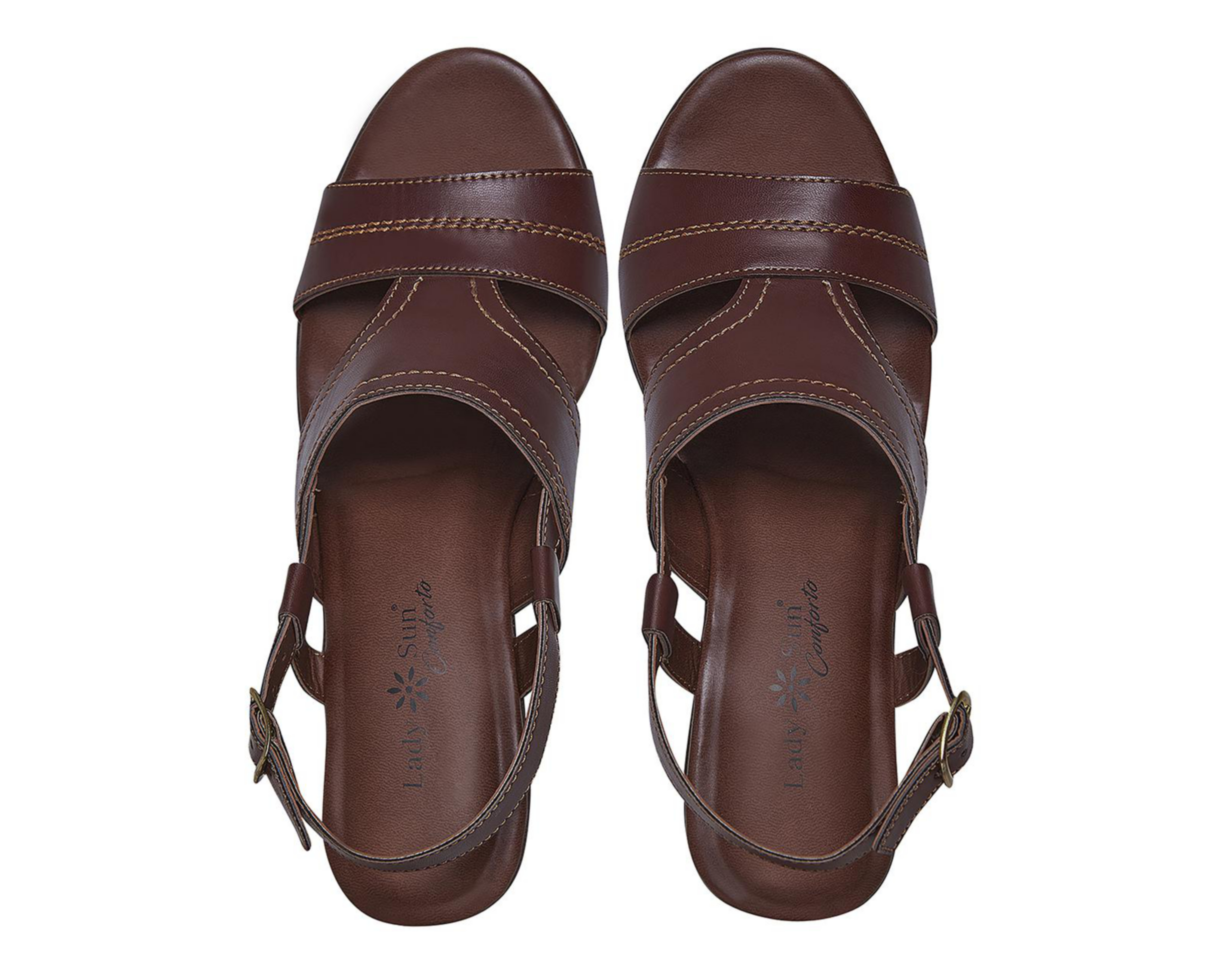 Foto 4 pulgar | Sandalias Confort Lady Sun Conforto para Mujer