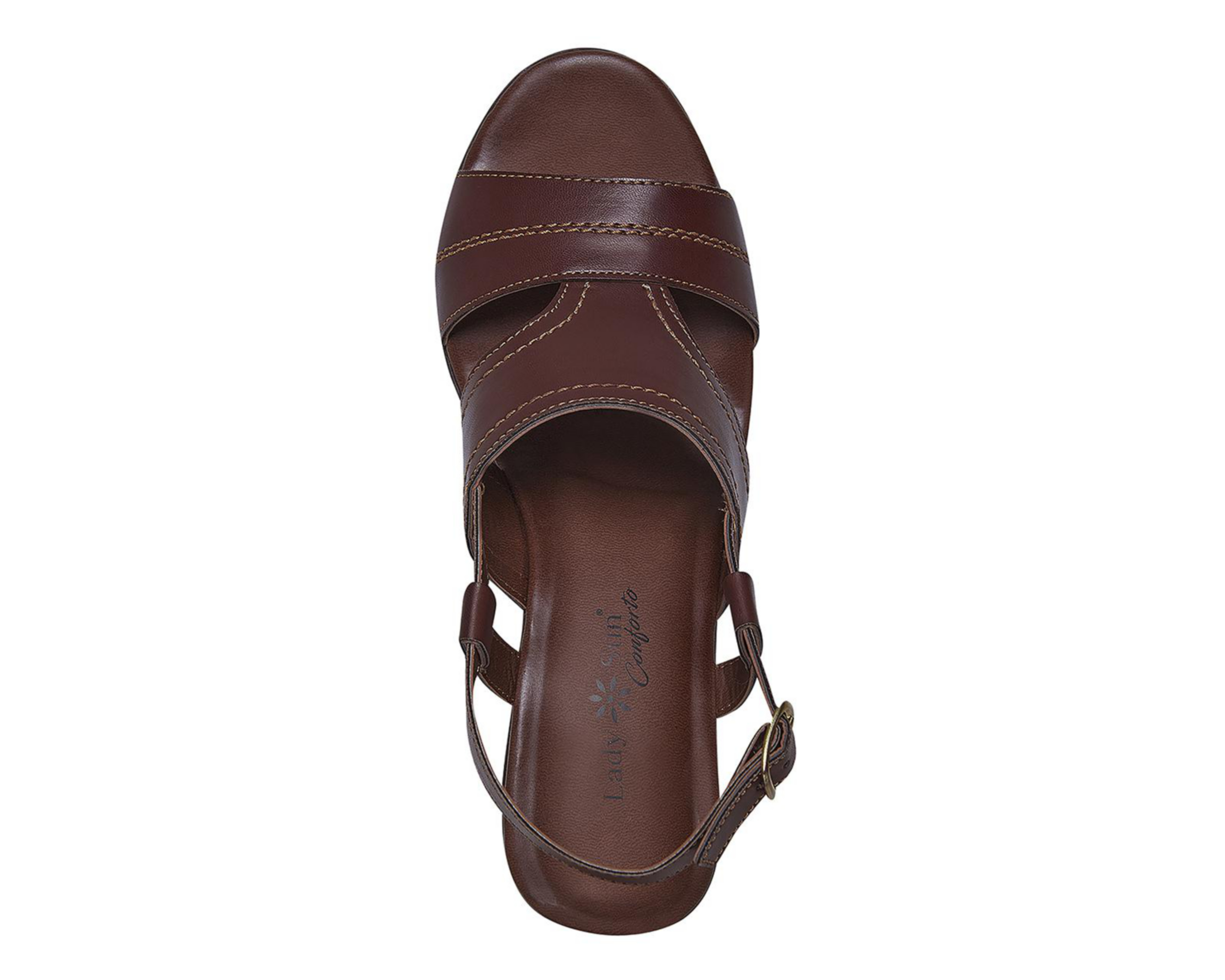 Foto 6 pulgar | Sandalias Confort Lady Sun Conforto para Mujer