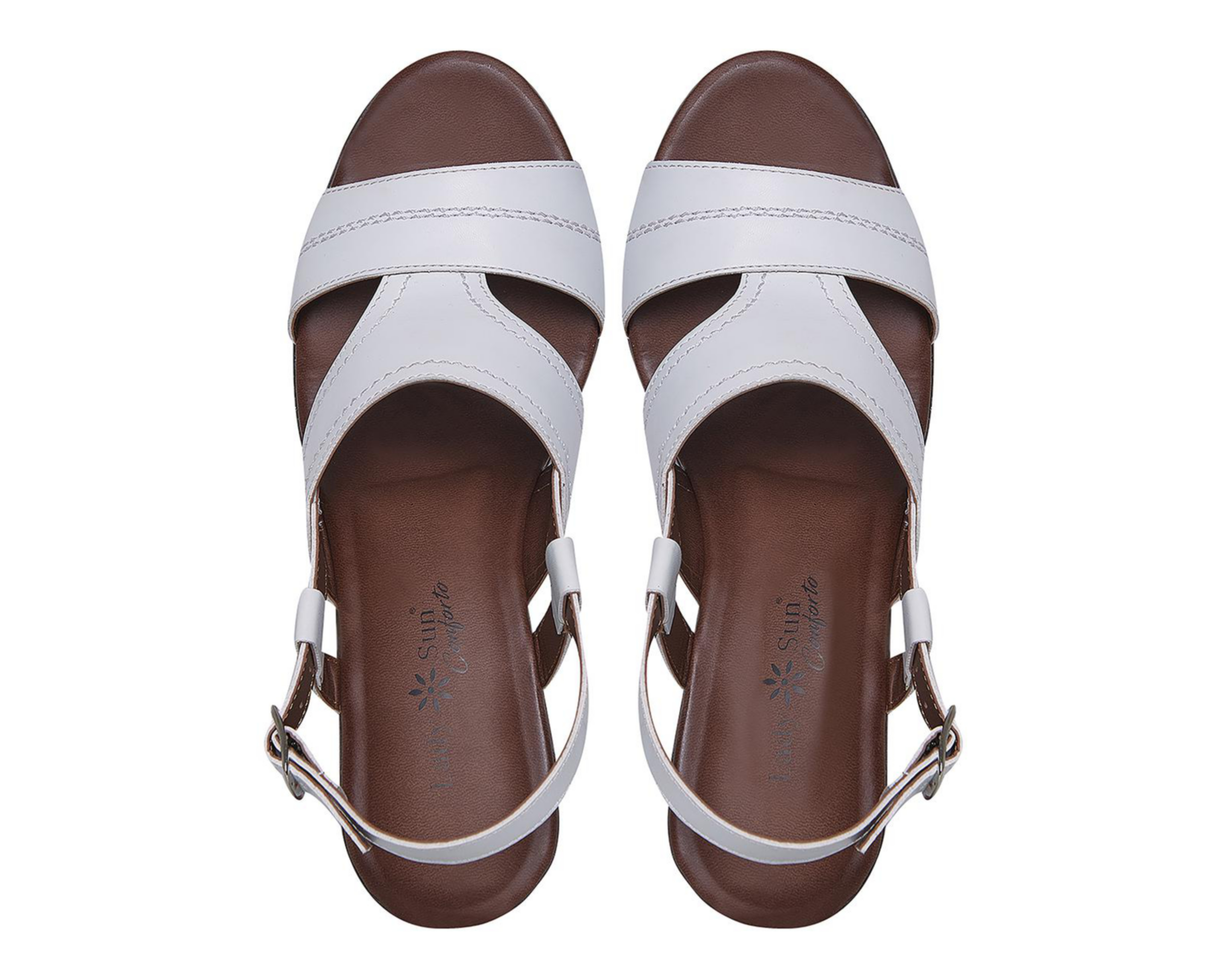 Foto 3 | Sandalias Confort Lady Sun Conforto para Mujer