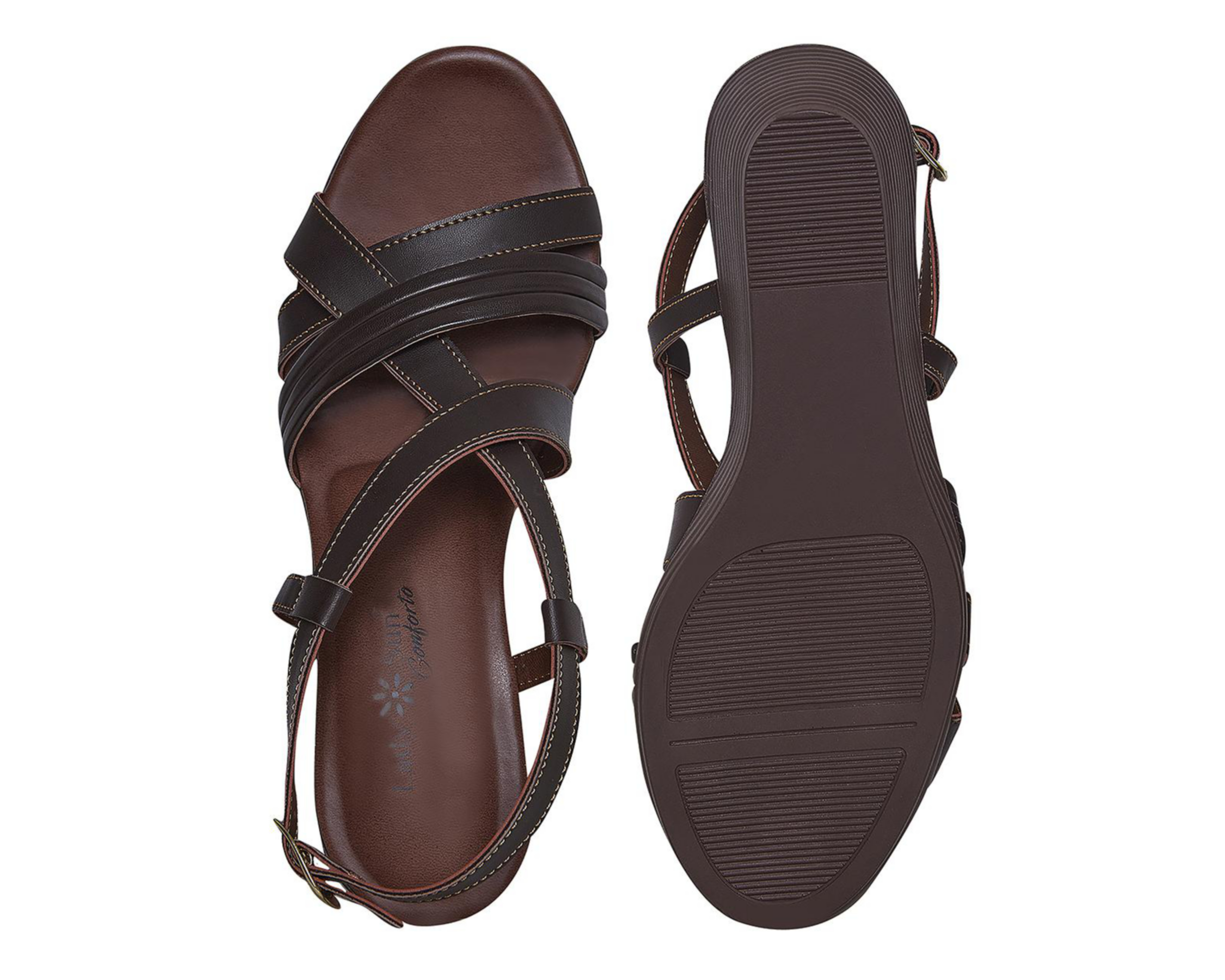 Foto 3 pulgar | Sandalias Confort Lady Sun Conforto para Mujer