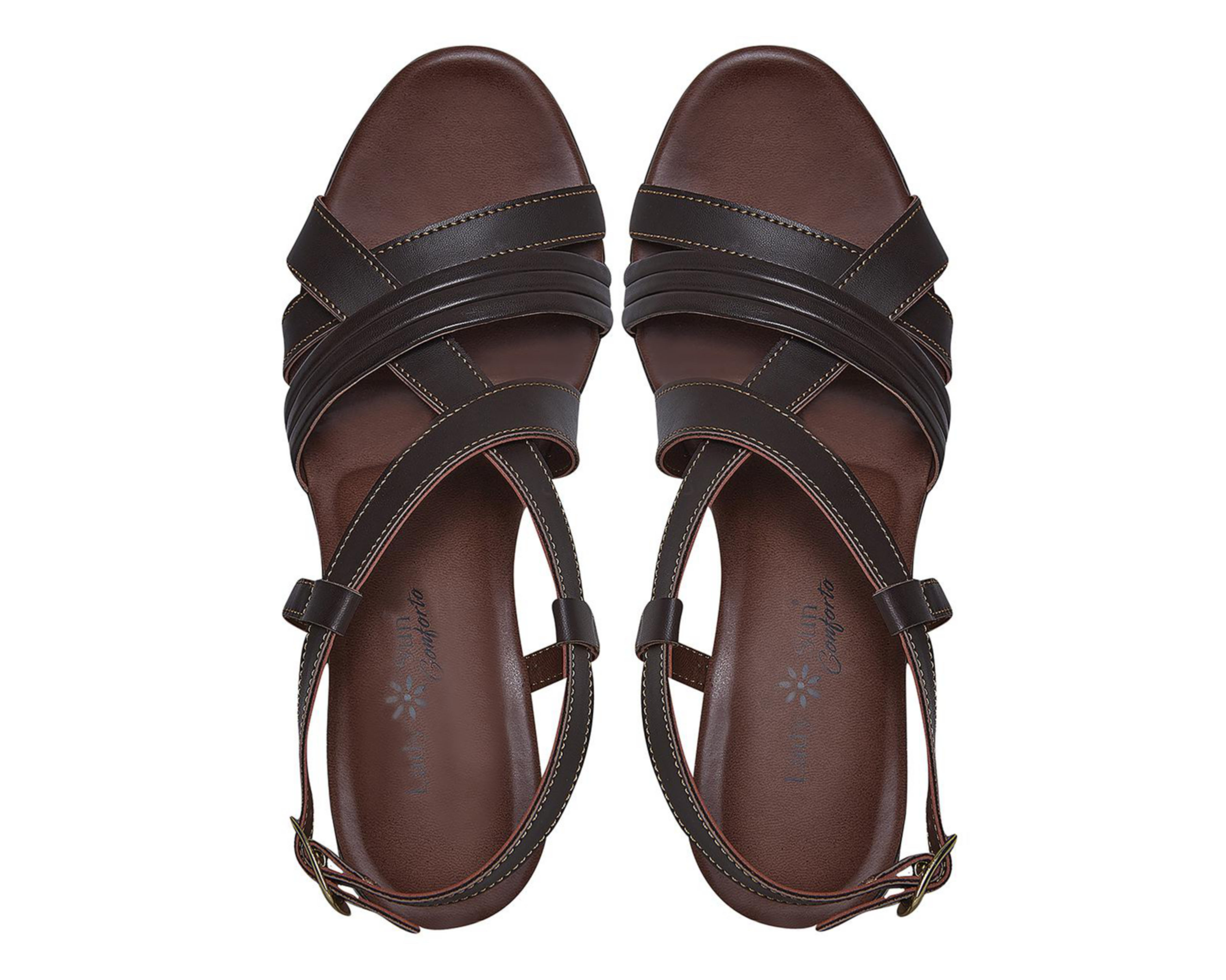 Foto 4 pulgar | Sandalias Confort Lady Sun Conforto para Mujer