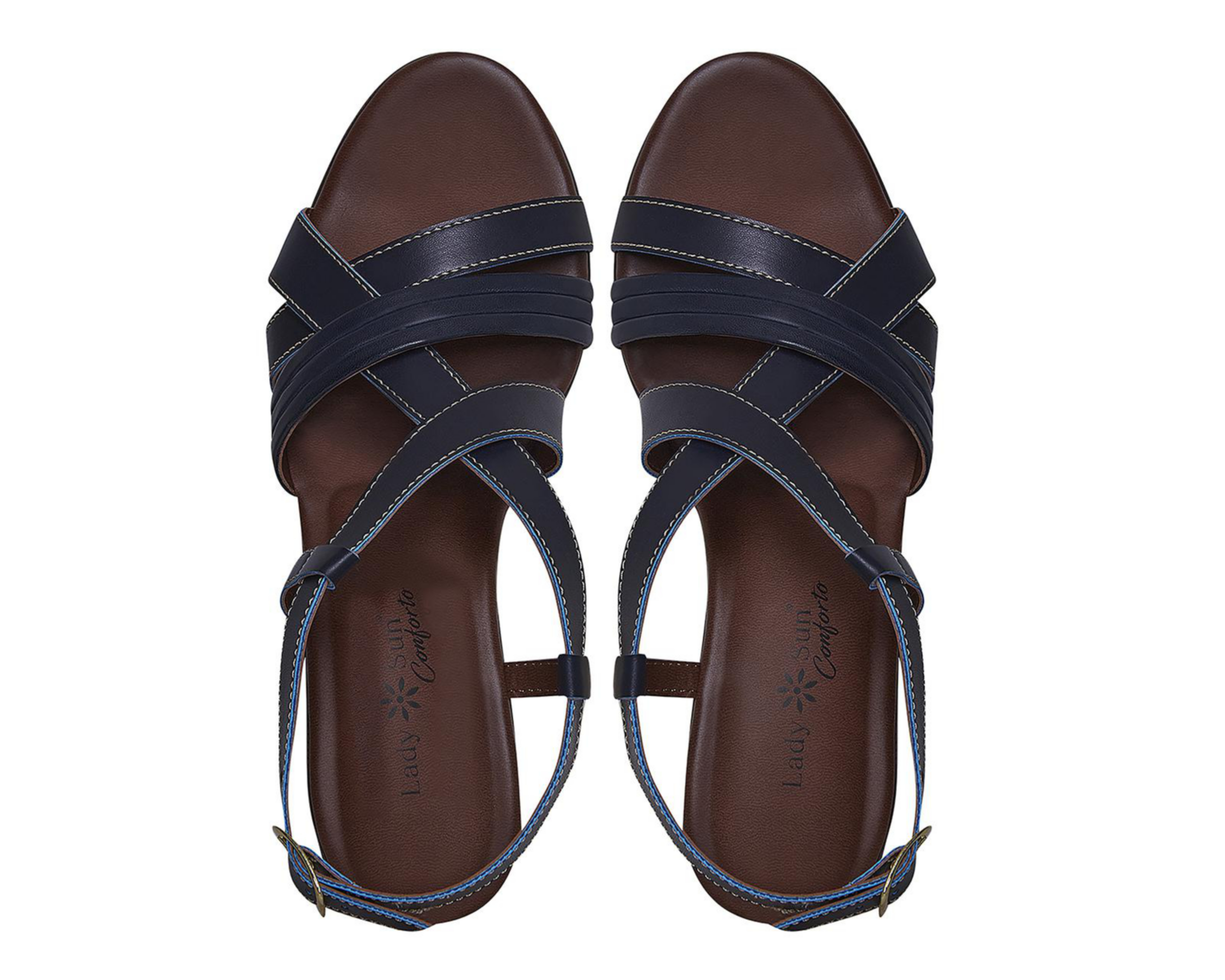 Foto 4 pulgar | Sandalias Confort Lady Sun Conforto para Mujer