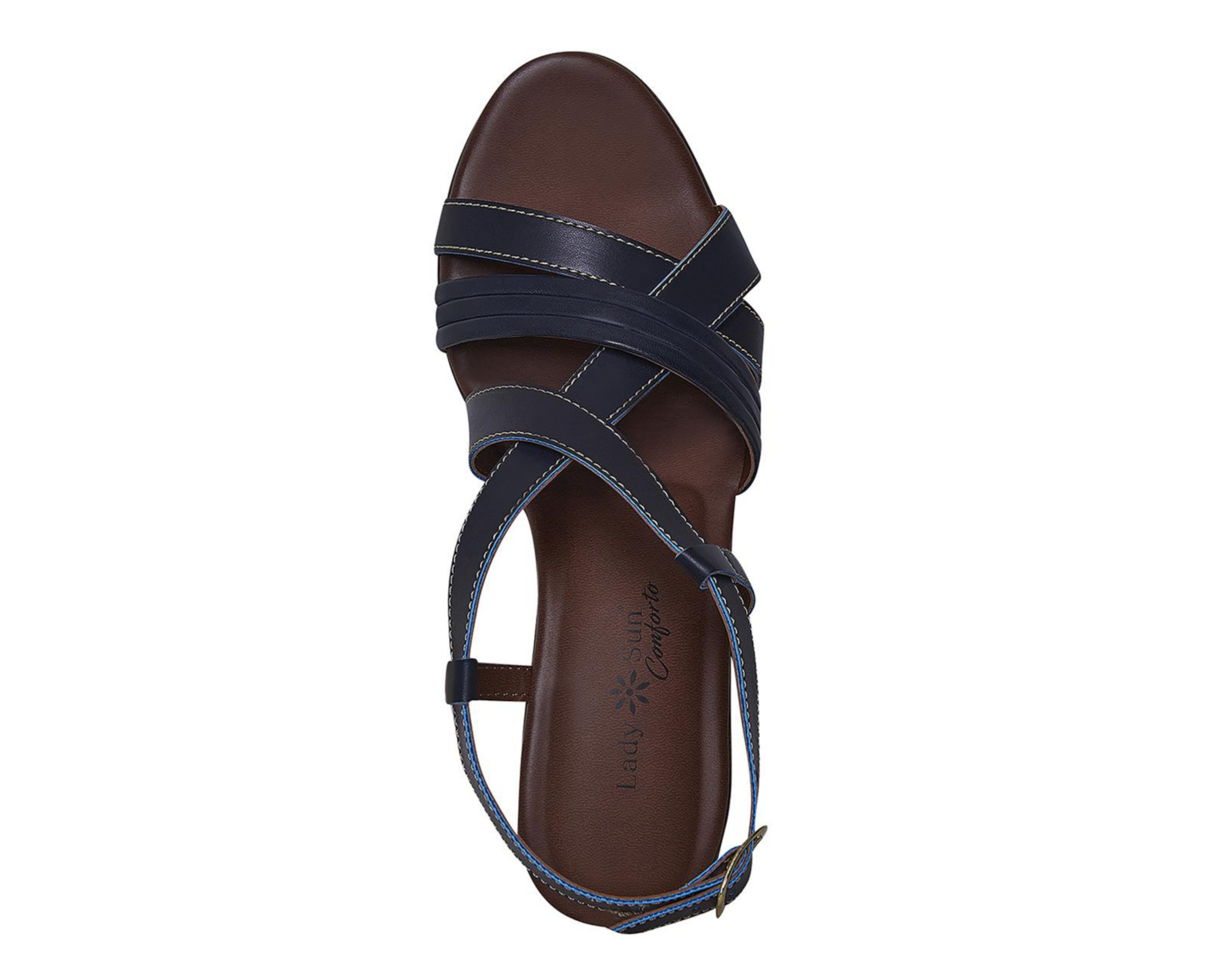 Foto 6 pulgar | Sandalias Confort Lady Sun Conforto para Mujer