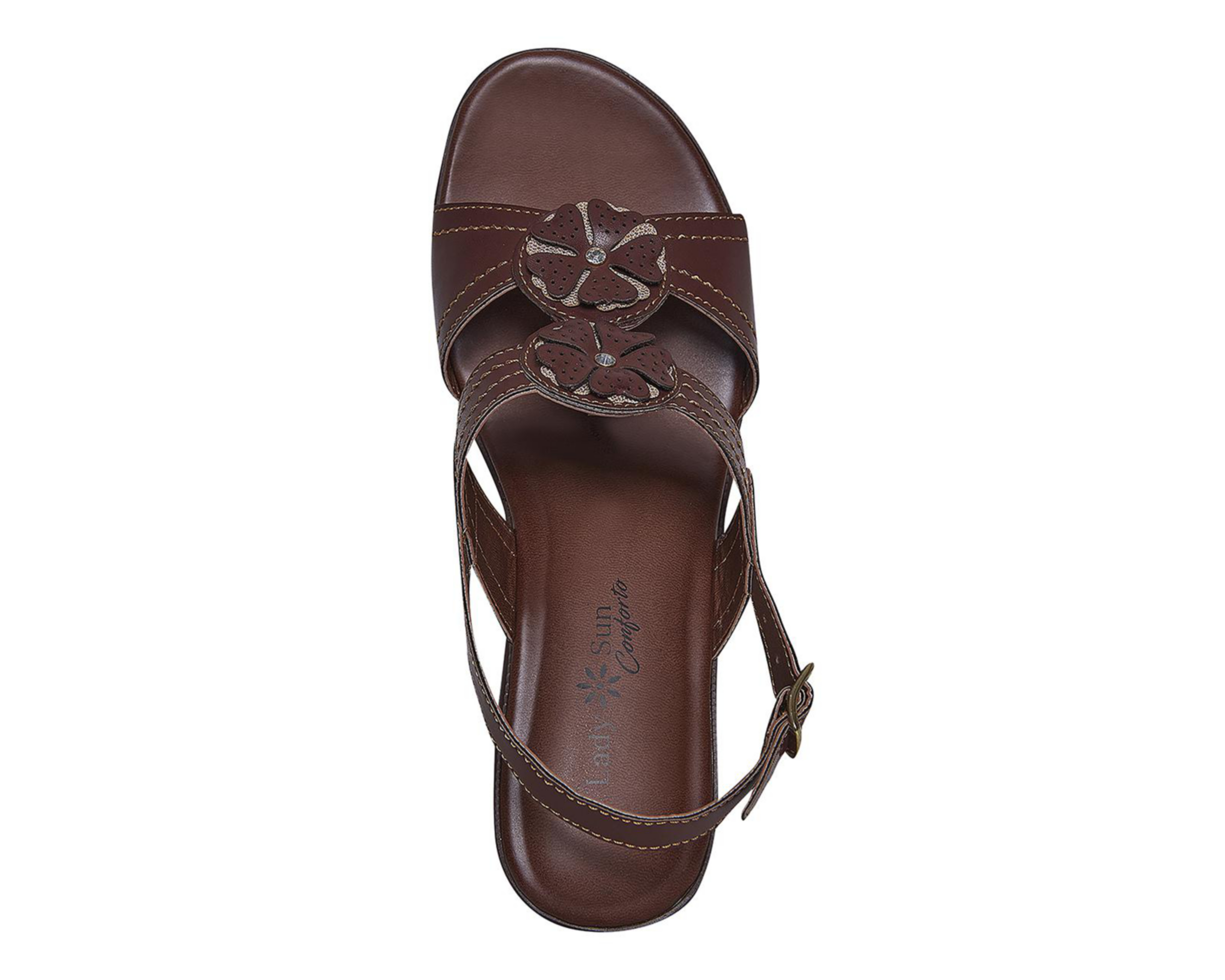 Foto 6 pulgar | Sandalias Confort Lady Sun Conforto para Mujer