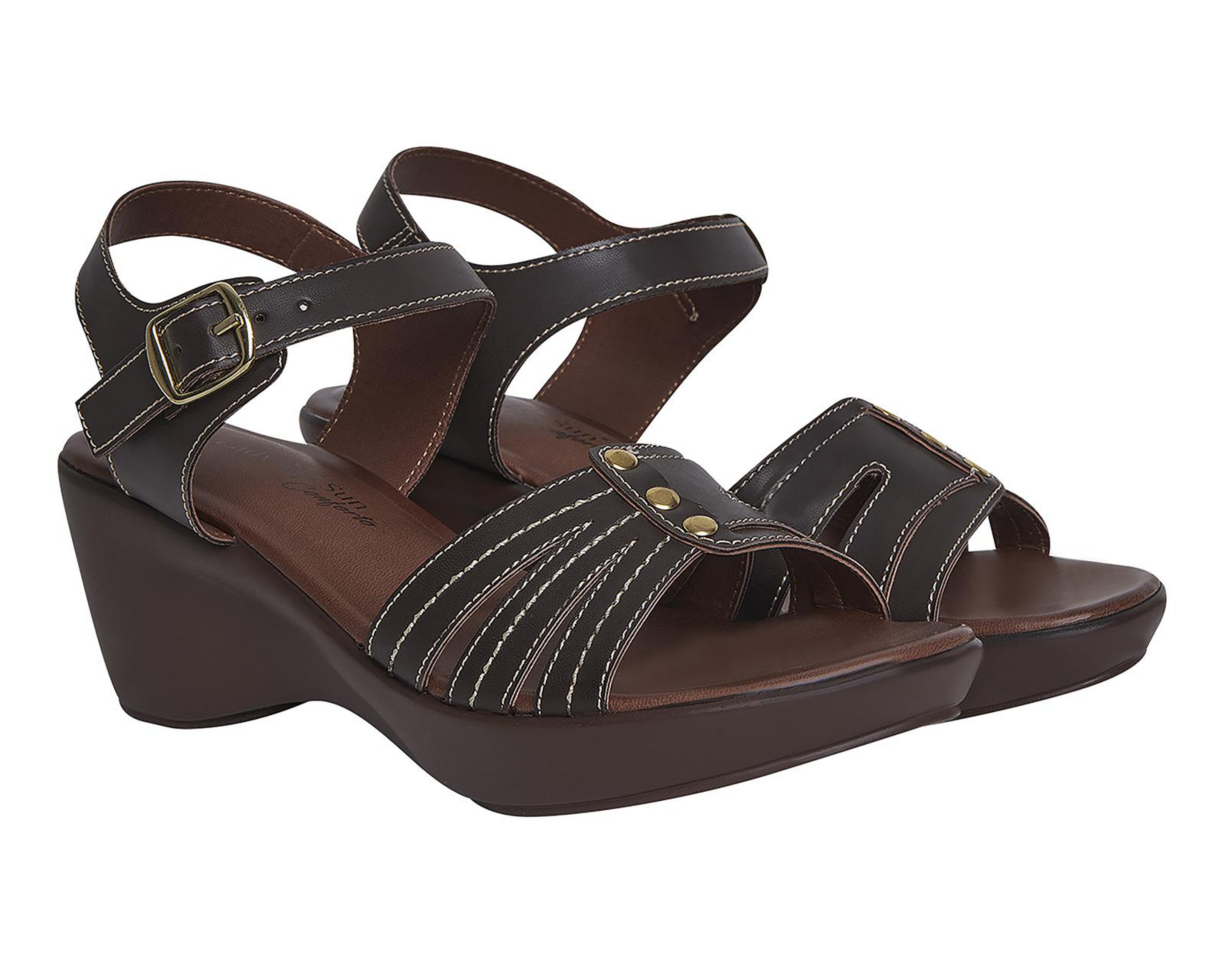 Foto 2 pulgar | Sandalias Confort Lady Sun Conforto para Mujer