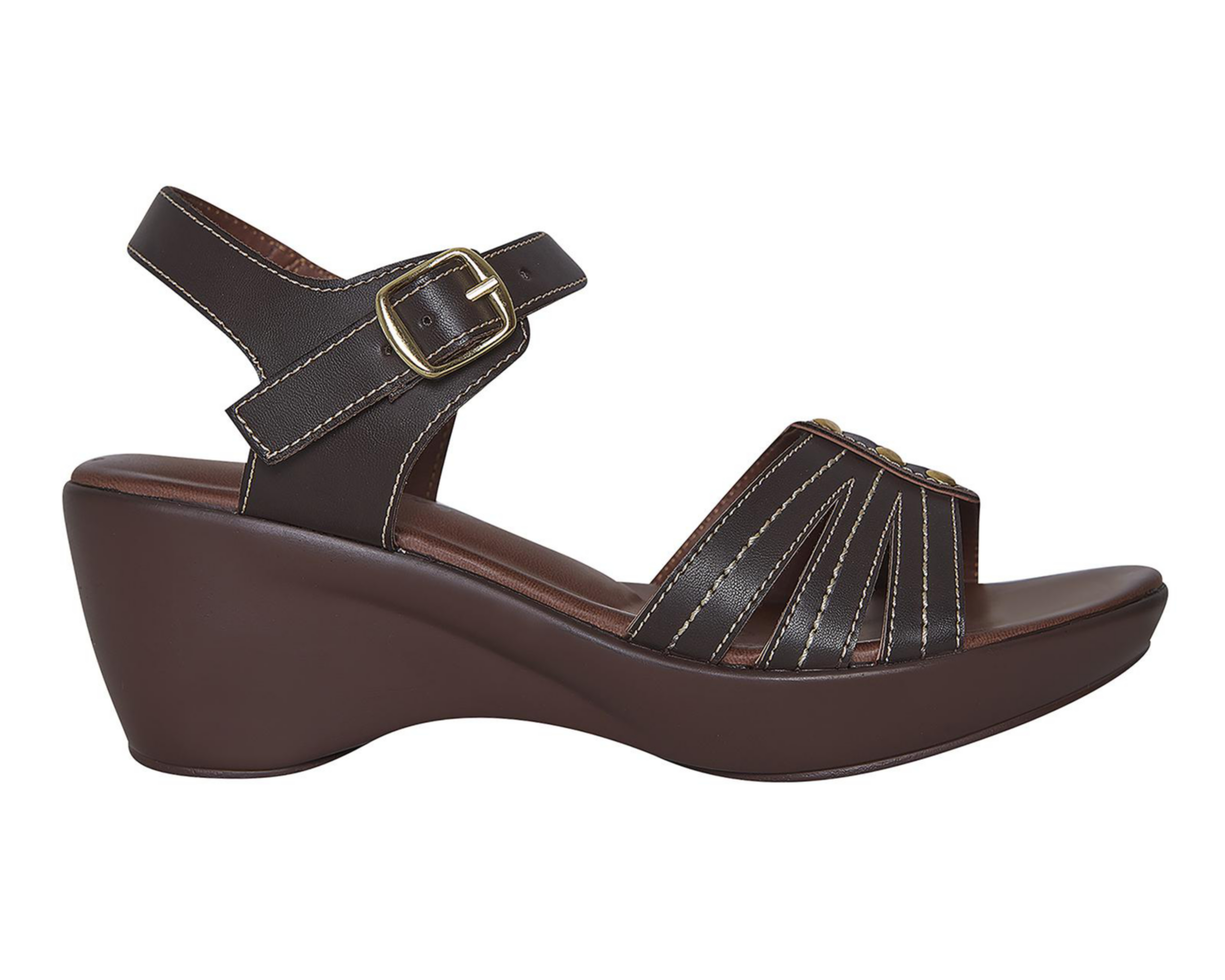 Foto 5 pulgar | Sandalias Confort Lady Sun Conforto para Mujer