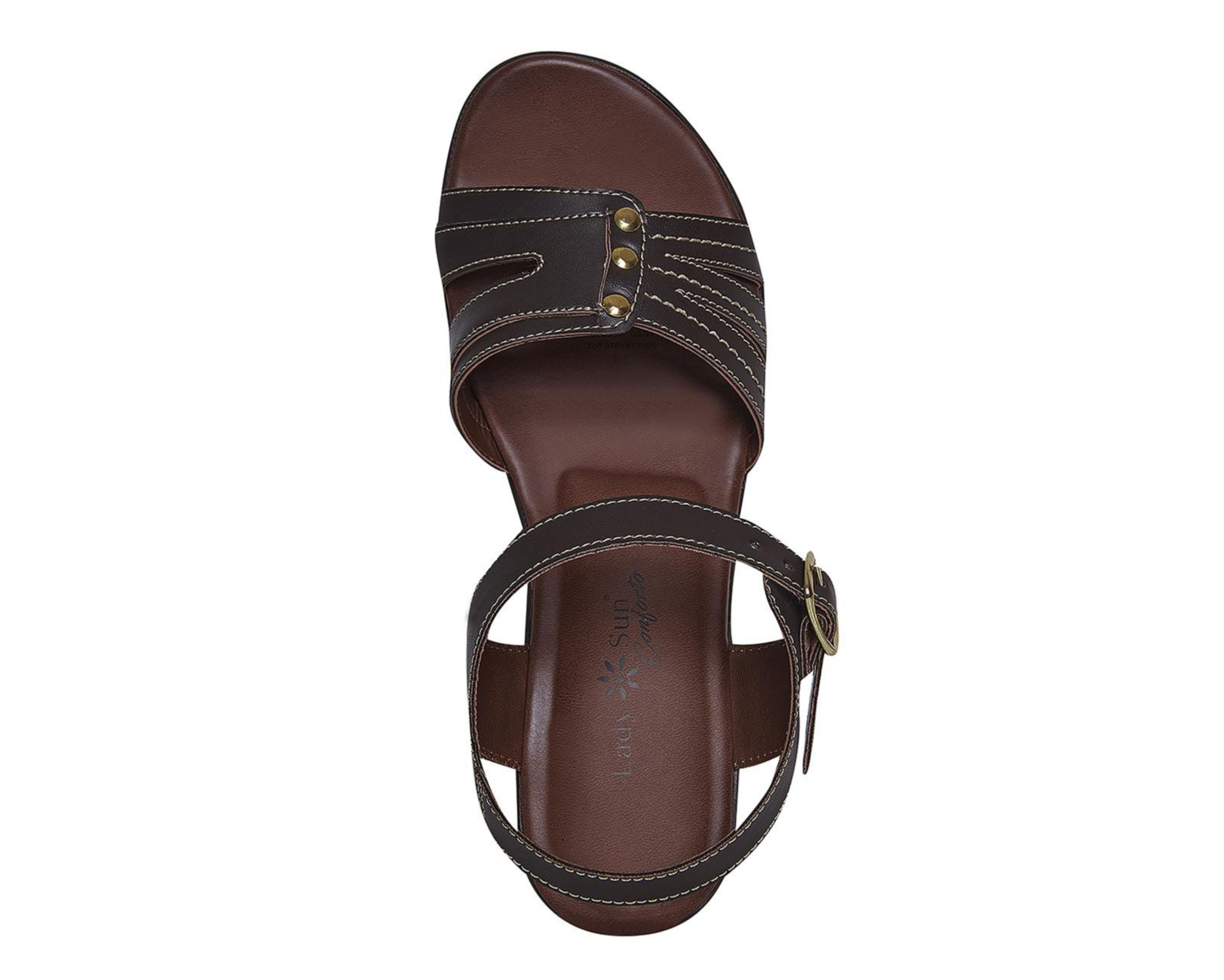 Foto 6 pulgar | Sandalias Confort Lady Sun Conforto para Mujer