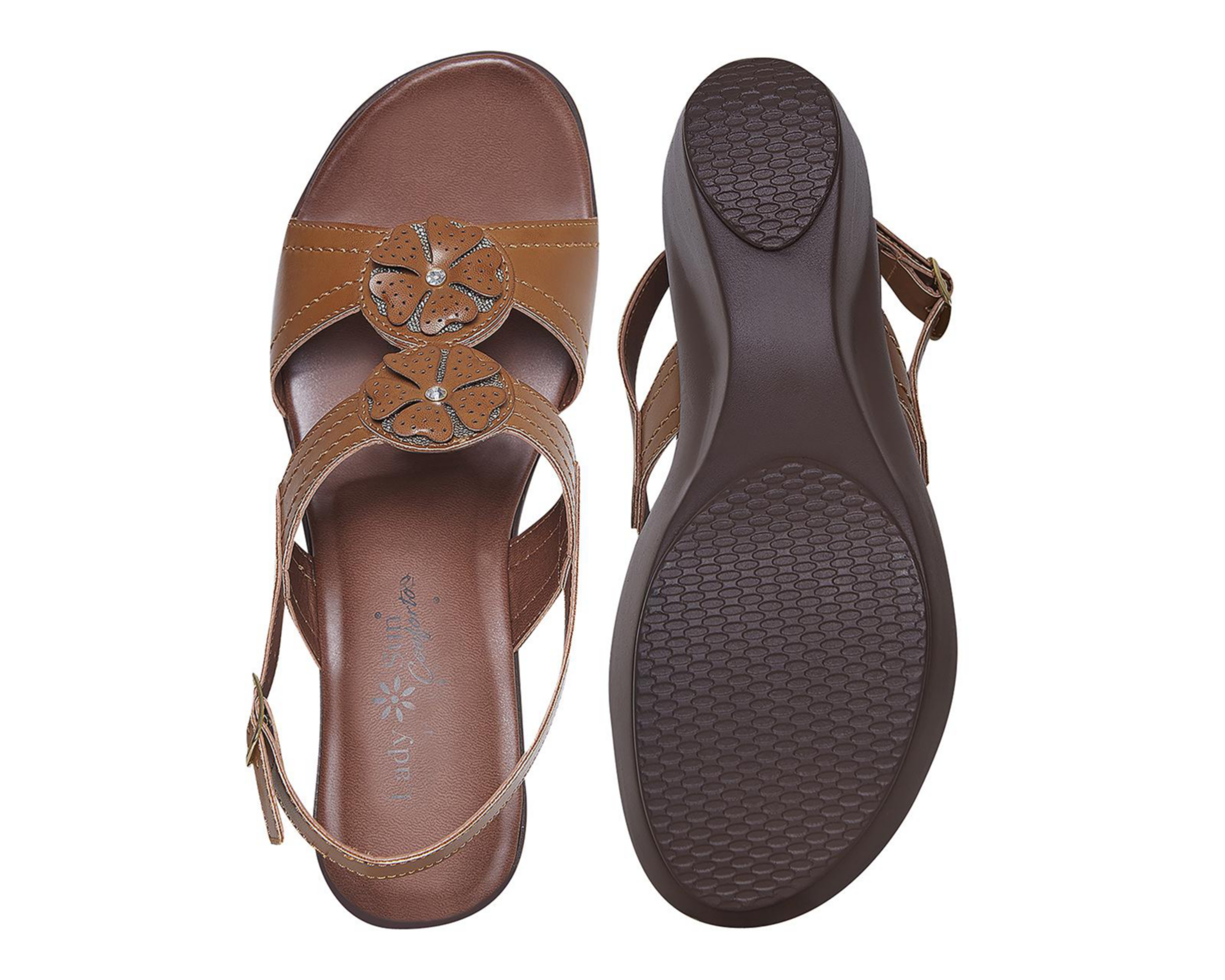Foto 3 pulgar | Sandalias Confort Lady Sun Conforto para Mujer