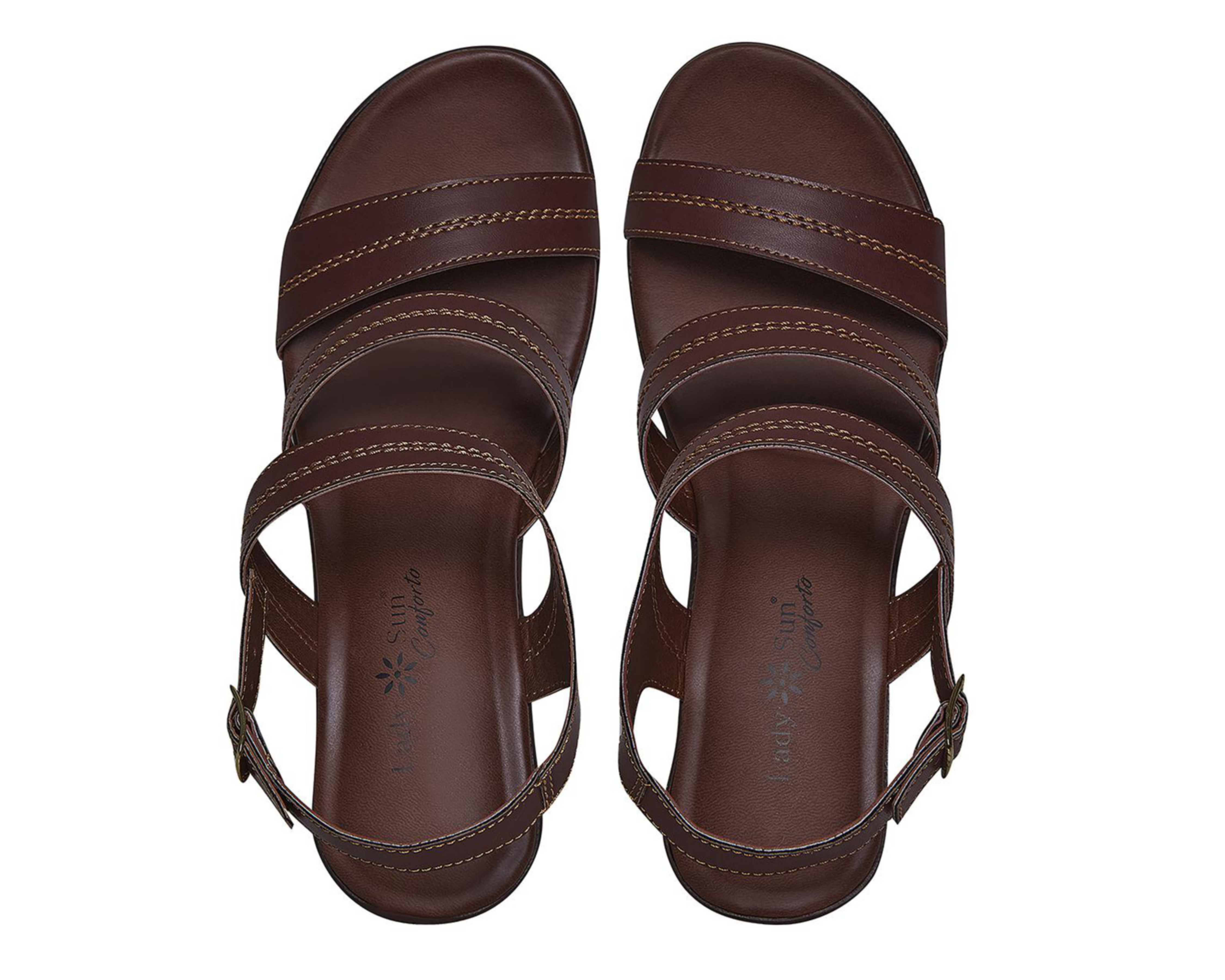 Foto 4 pulgar | Sandalias Confort Lady Sun Conforto para Mujer