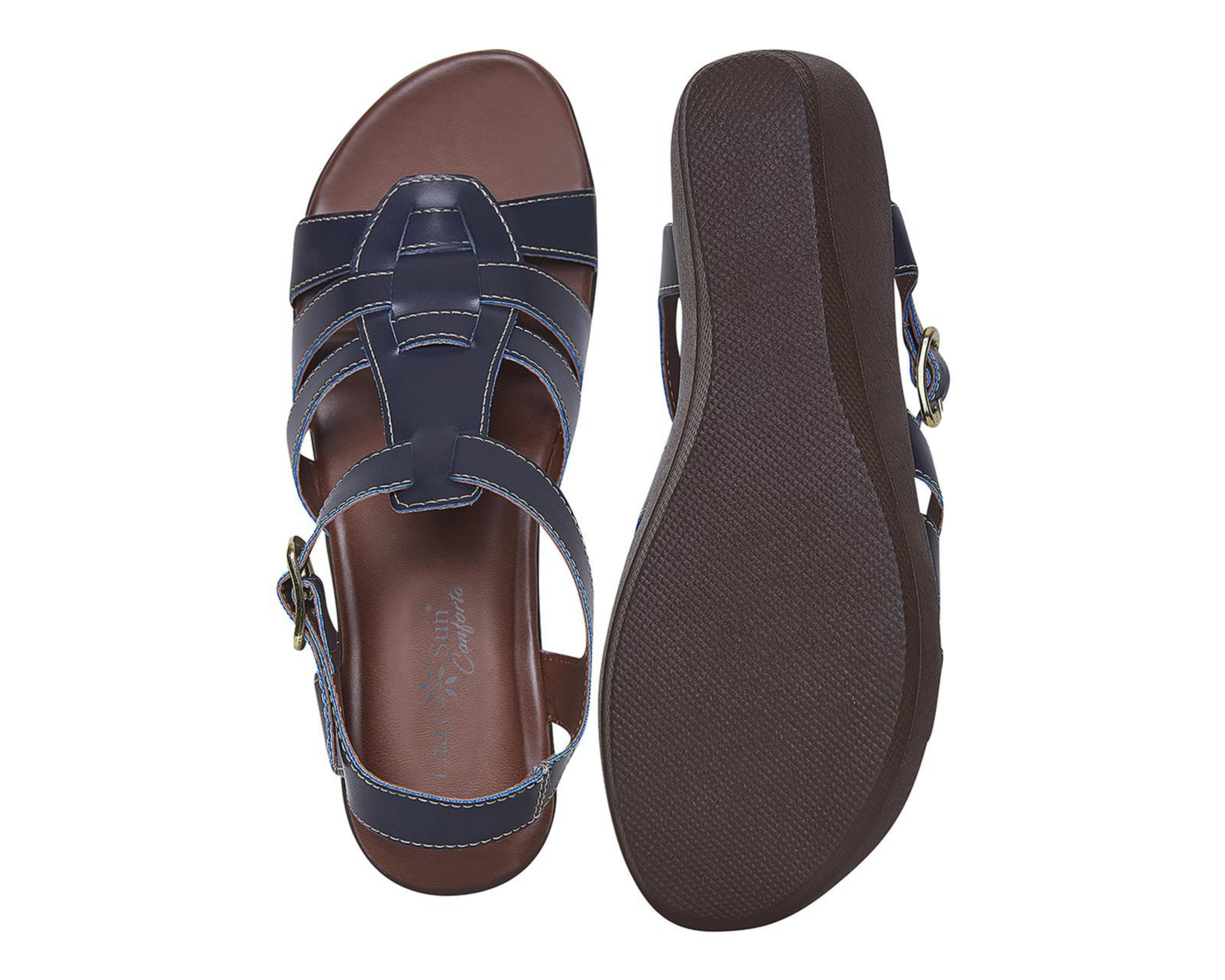 Foto 3 pulgar | Sandalias Confort Lady Sun Conforto para Mujer