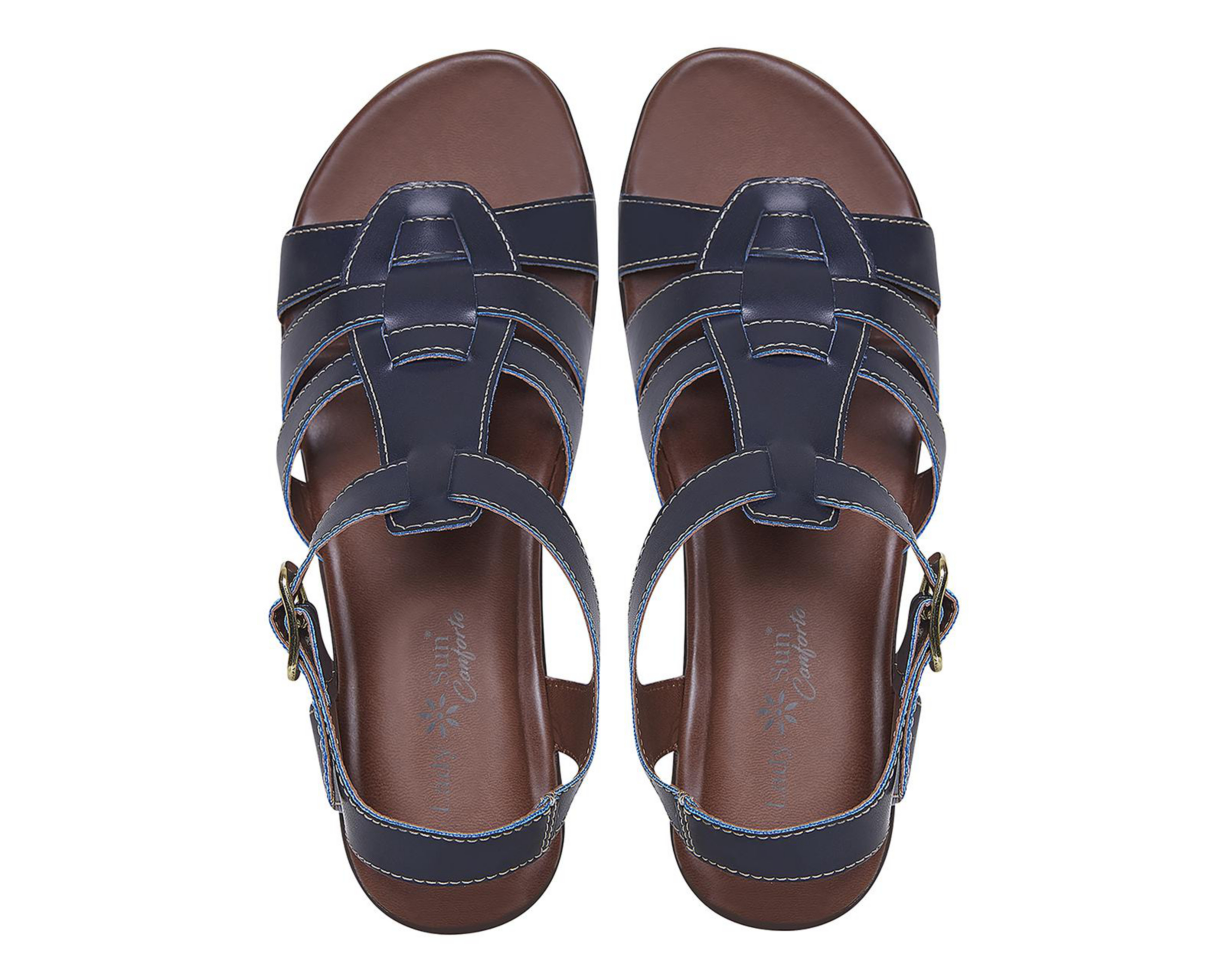 Foto 4 pulgar | Sandalias Confort Lady Sun Conforto para Mujer