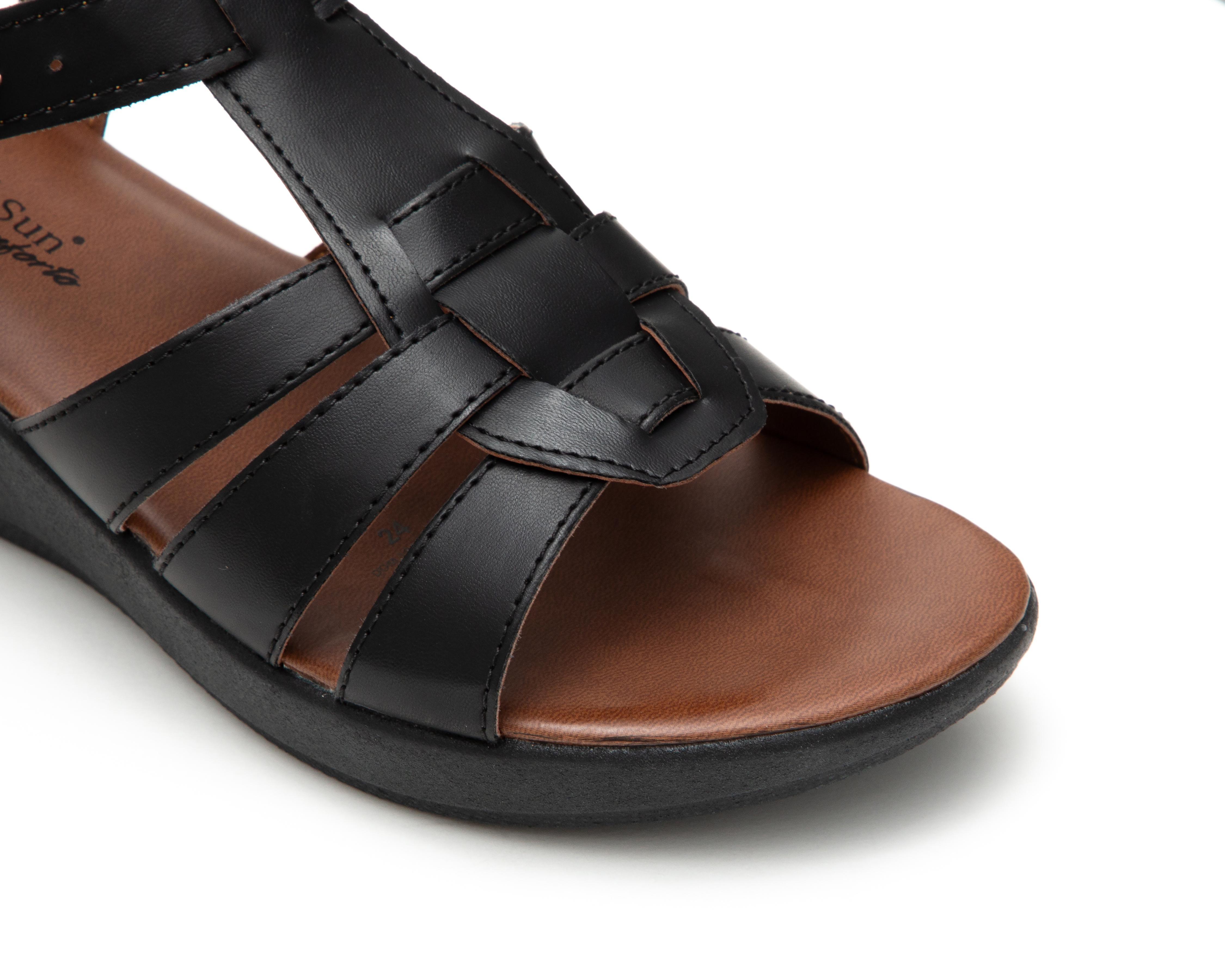 Foto 7 pulgar | Sandalias Confort Lady Sun Conforto para Mujer