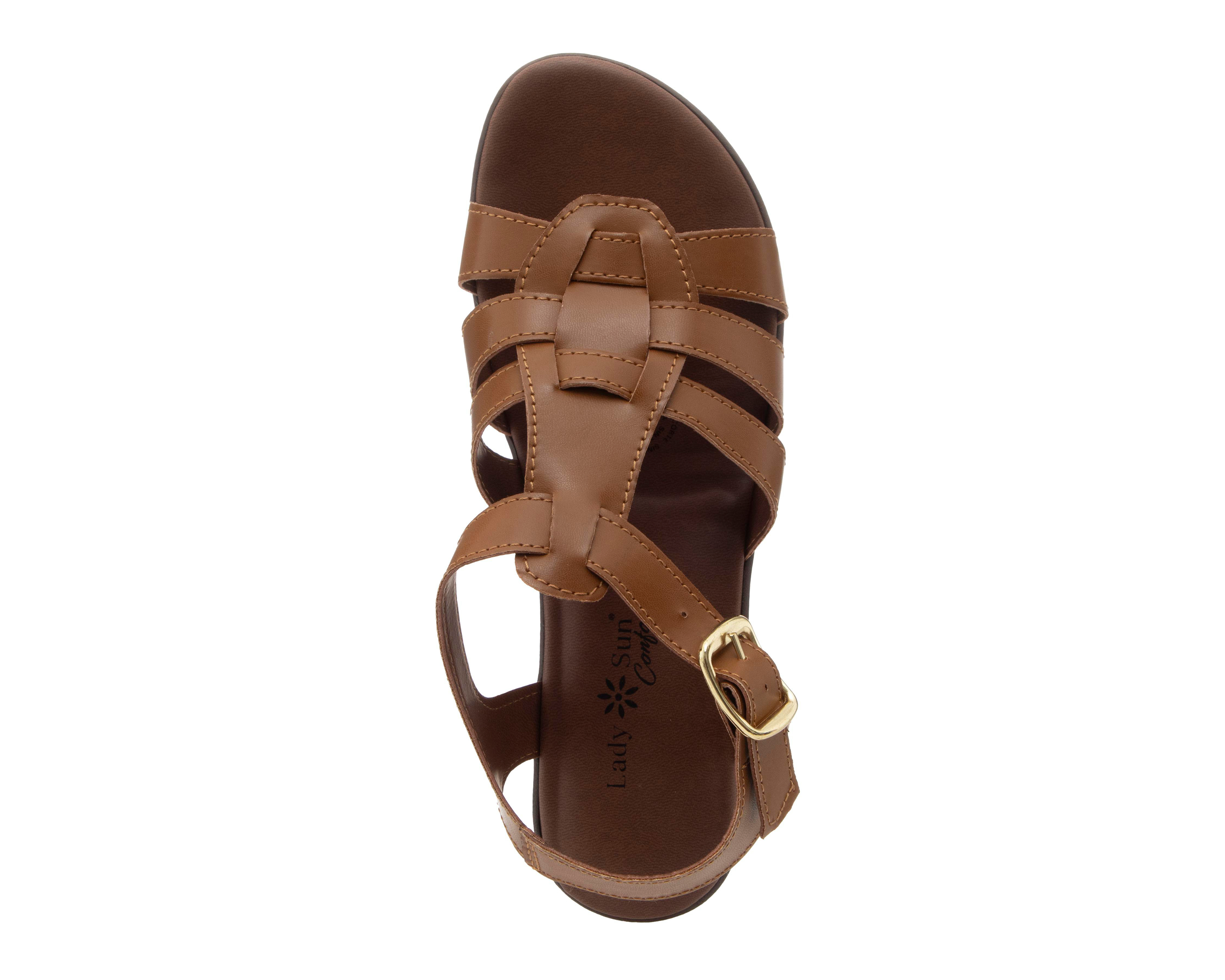 Foto 6 pulgar | Sandalias Confort Lady Sun Conforto para Mujer