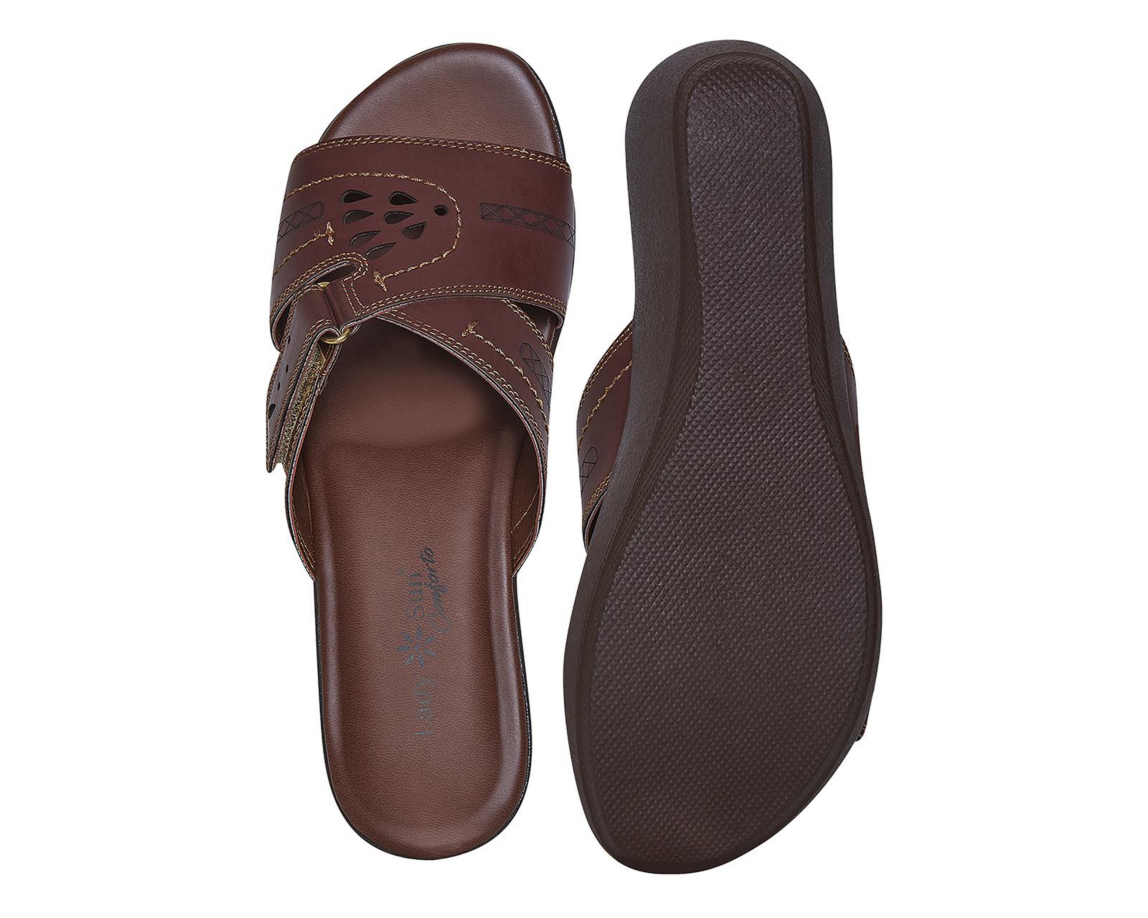 Foto 3 pulgar | Sandalias Confort Lady Sun Conforto para Mujer