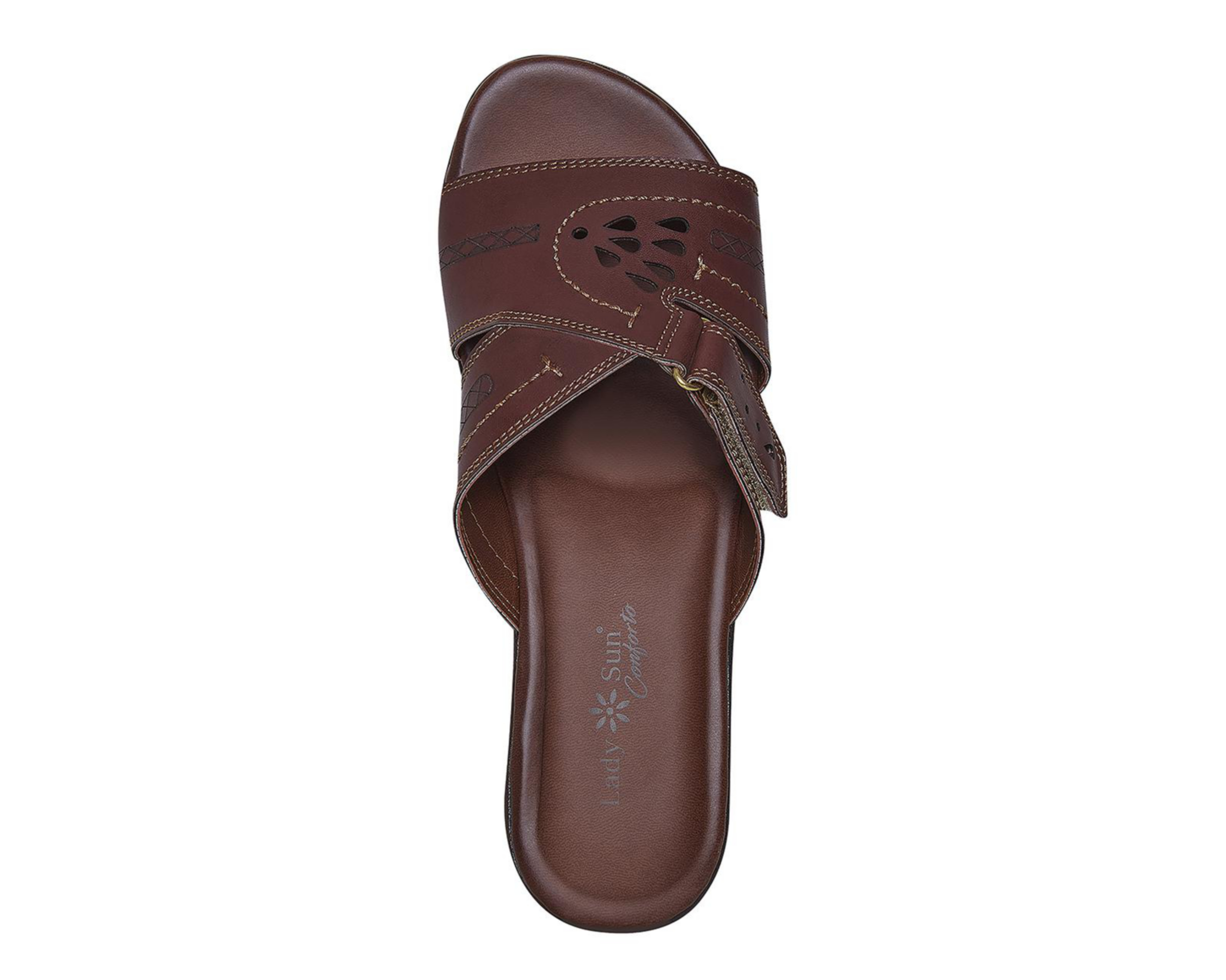 Foto 6 pulgar | Sandalias Confort Lady Sun Conforto para Mujer