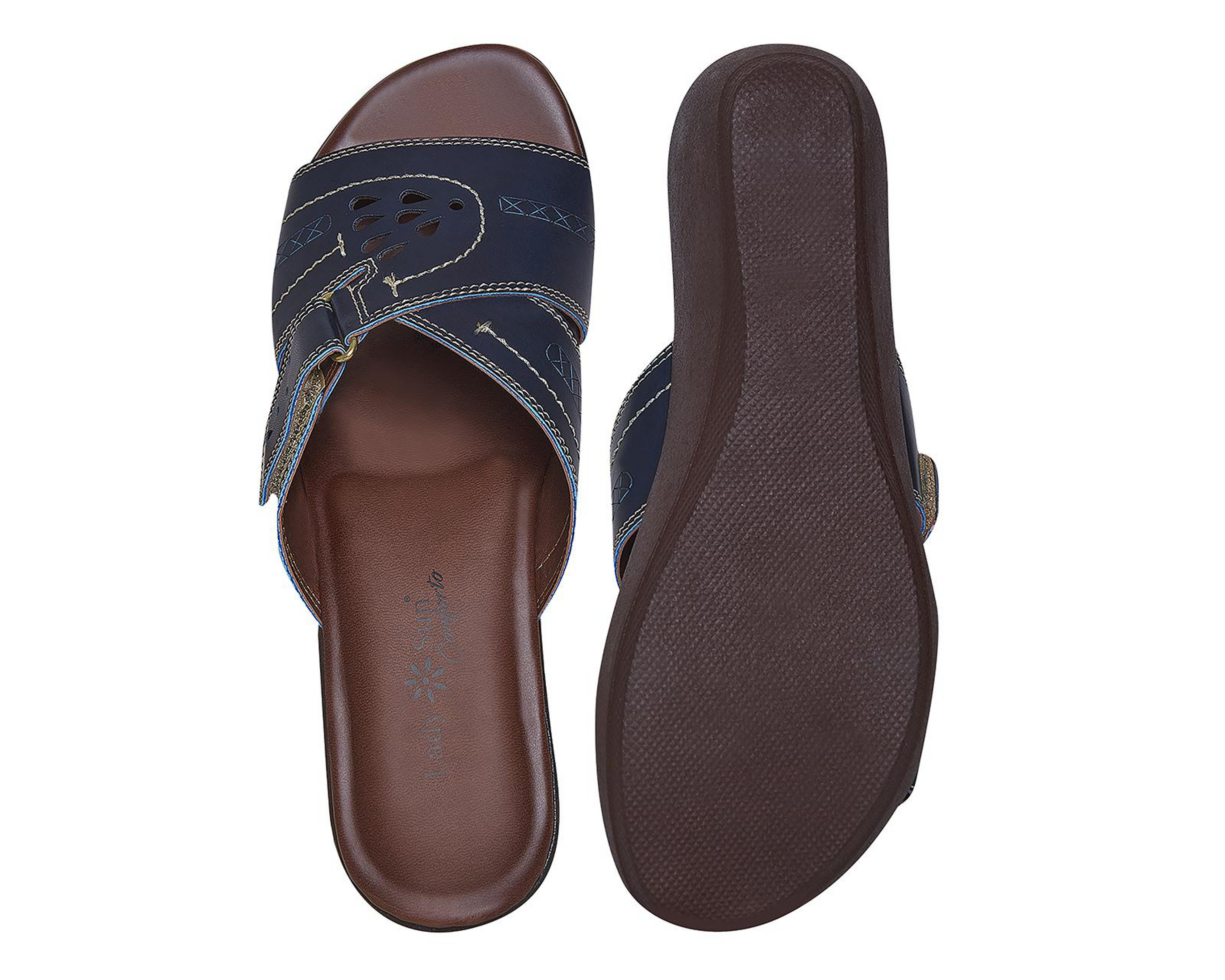 Foto 3 pulgar | Sandalias Confort Lady Sun Conforto para Mujer