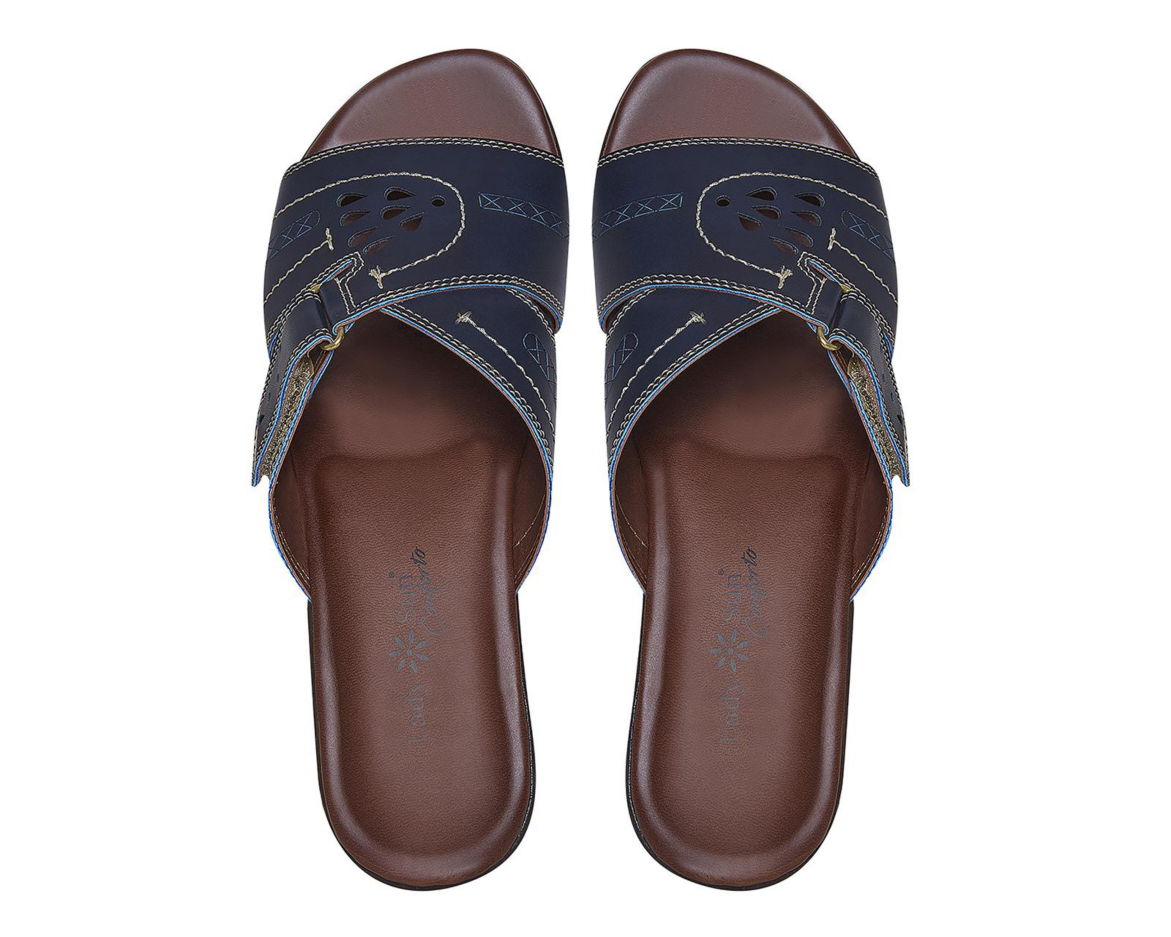 Foto 4 pulgar | Sandalias Confort Lady Sun Conforto para Mujer