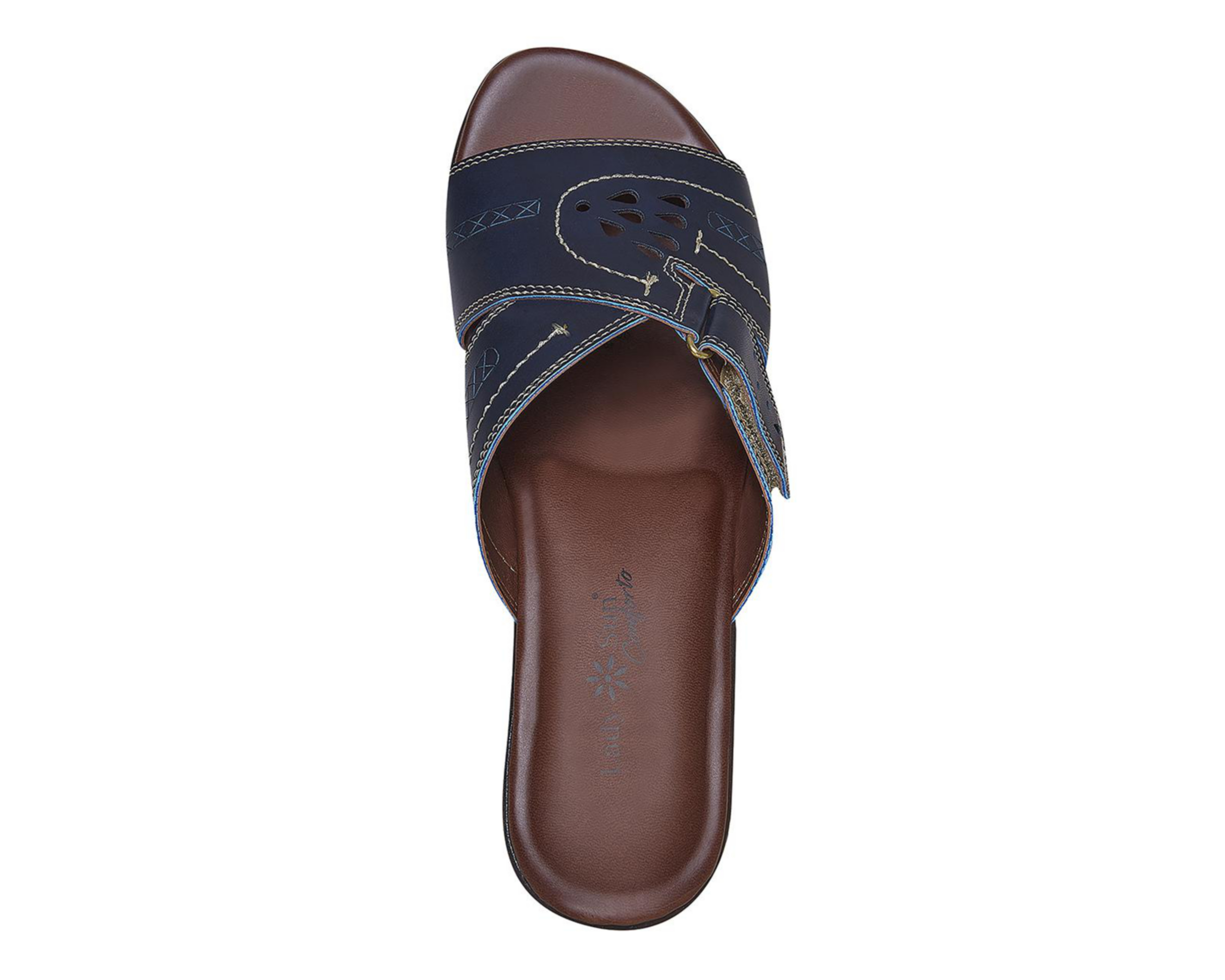 Foto 6 pulgar | Sandalias Confort Lady Sun Conforto para Mujer