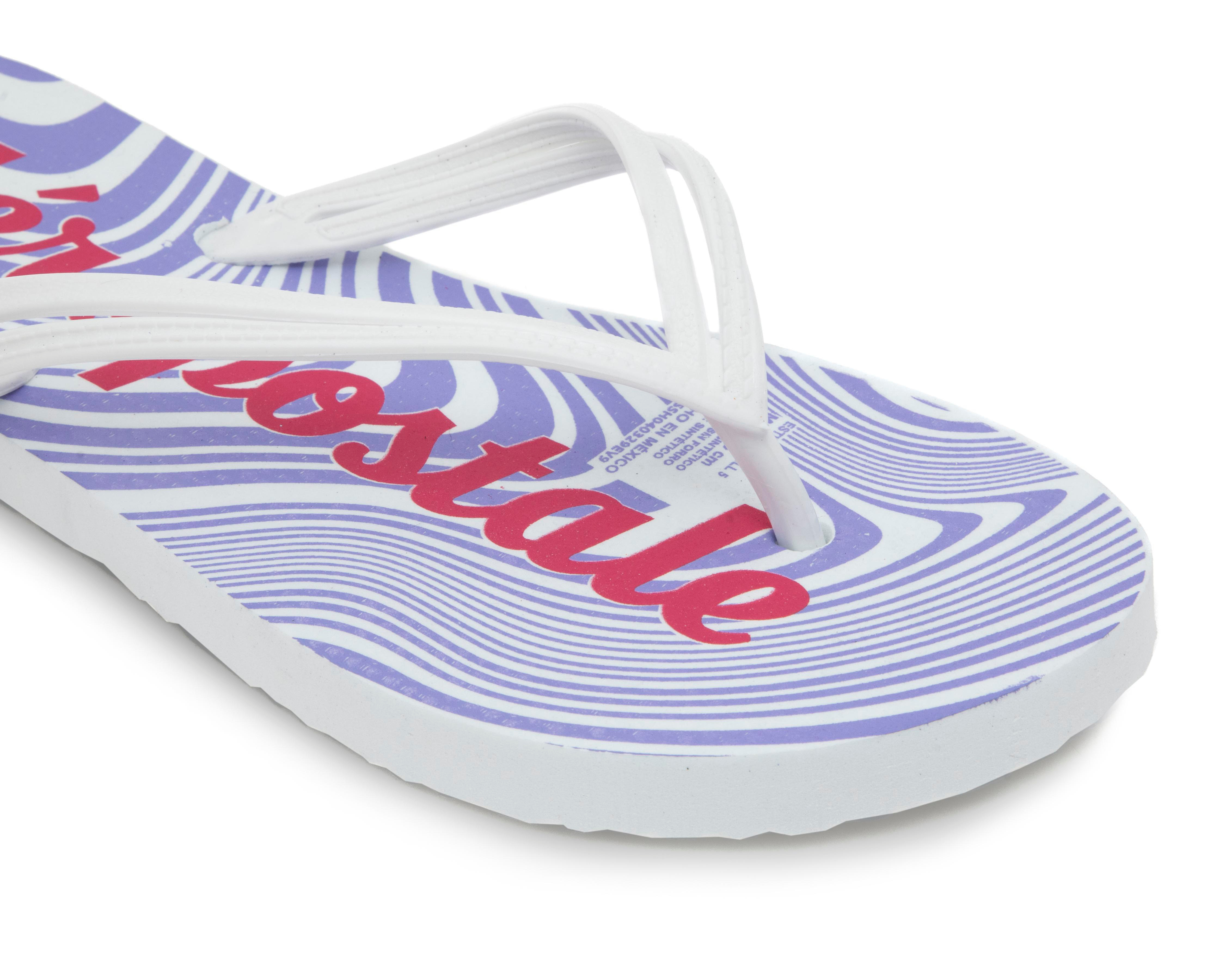 Foto 7 pulgar | Sandalias de Playa Aéropostale Shell 5 para Mujer