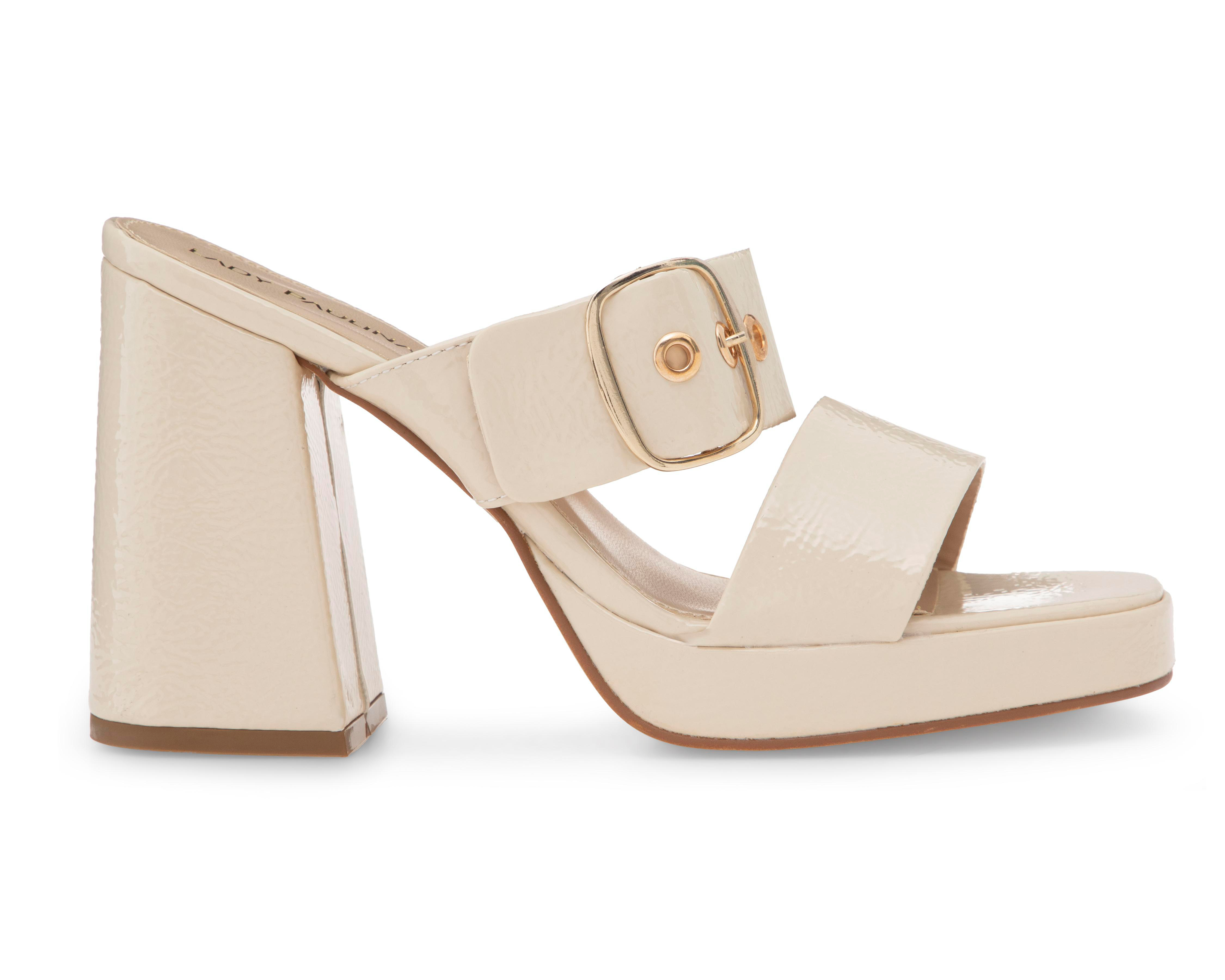 Foto 2 | Sandalias de Tacón Lady Paulina Miranda para Mujer